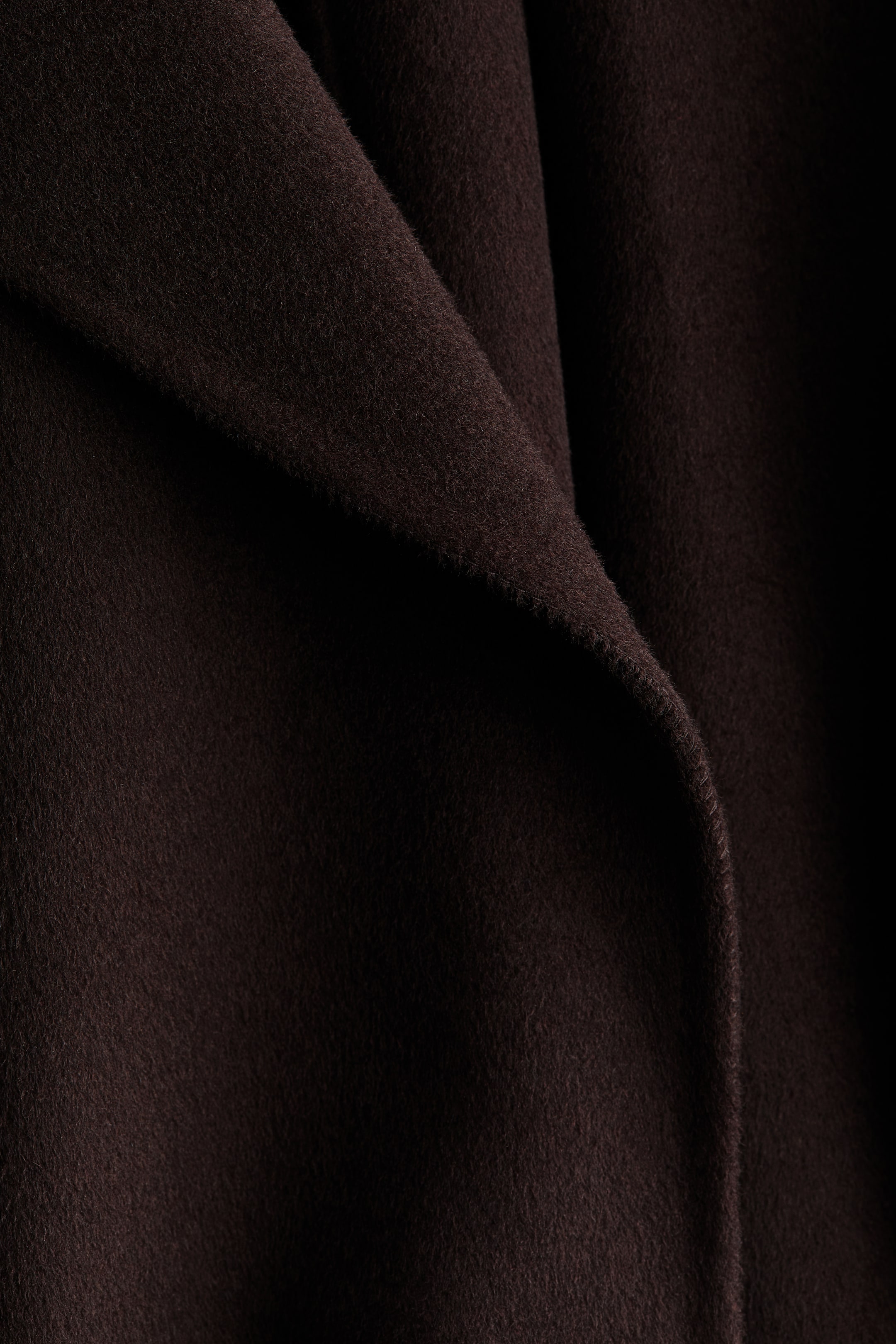 Женские куртки H&M Oversized Handmade Wool-Blend Coat — фото 7