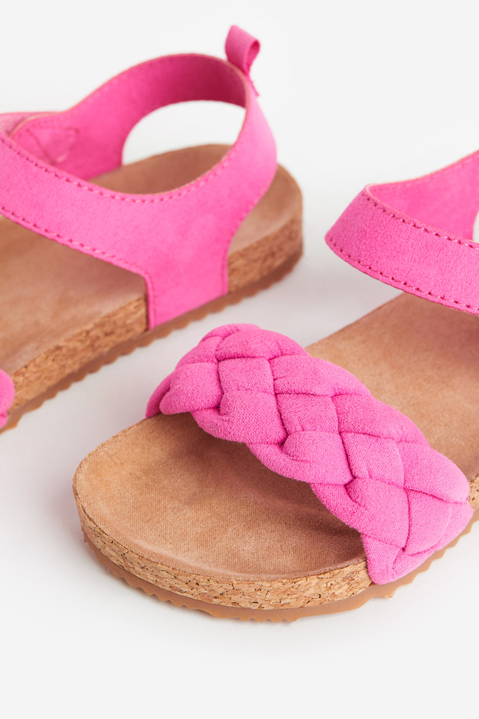 Sandals - Pink/Light brown - 4