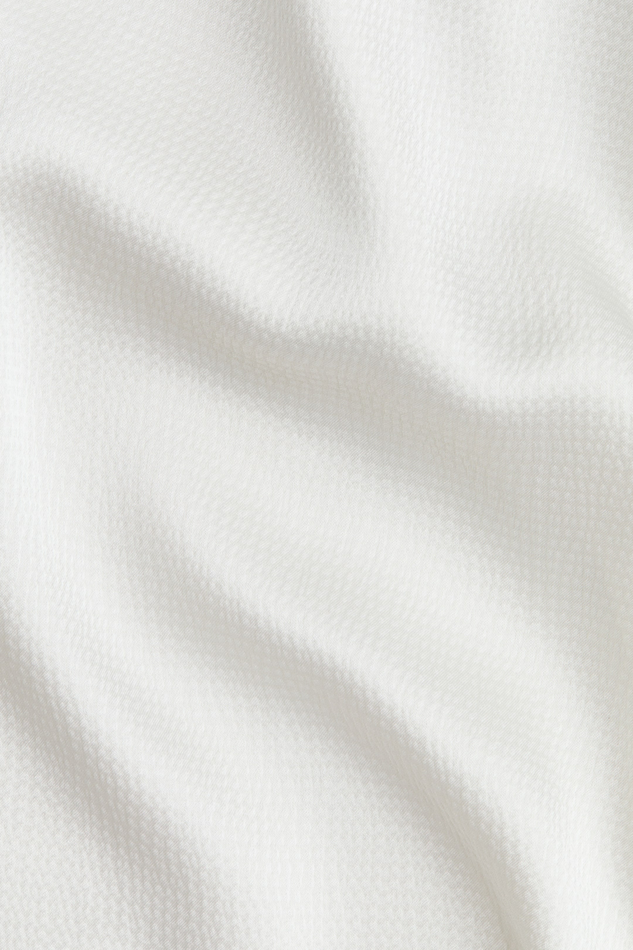 View larger image: Cowl-neck blouse - White | H&M PH 4