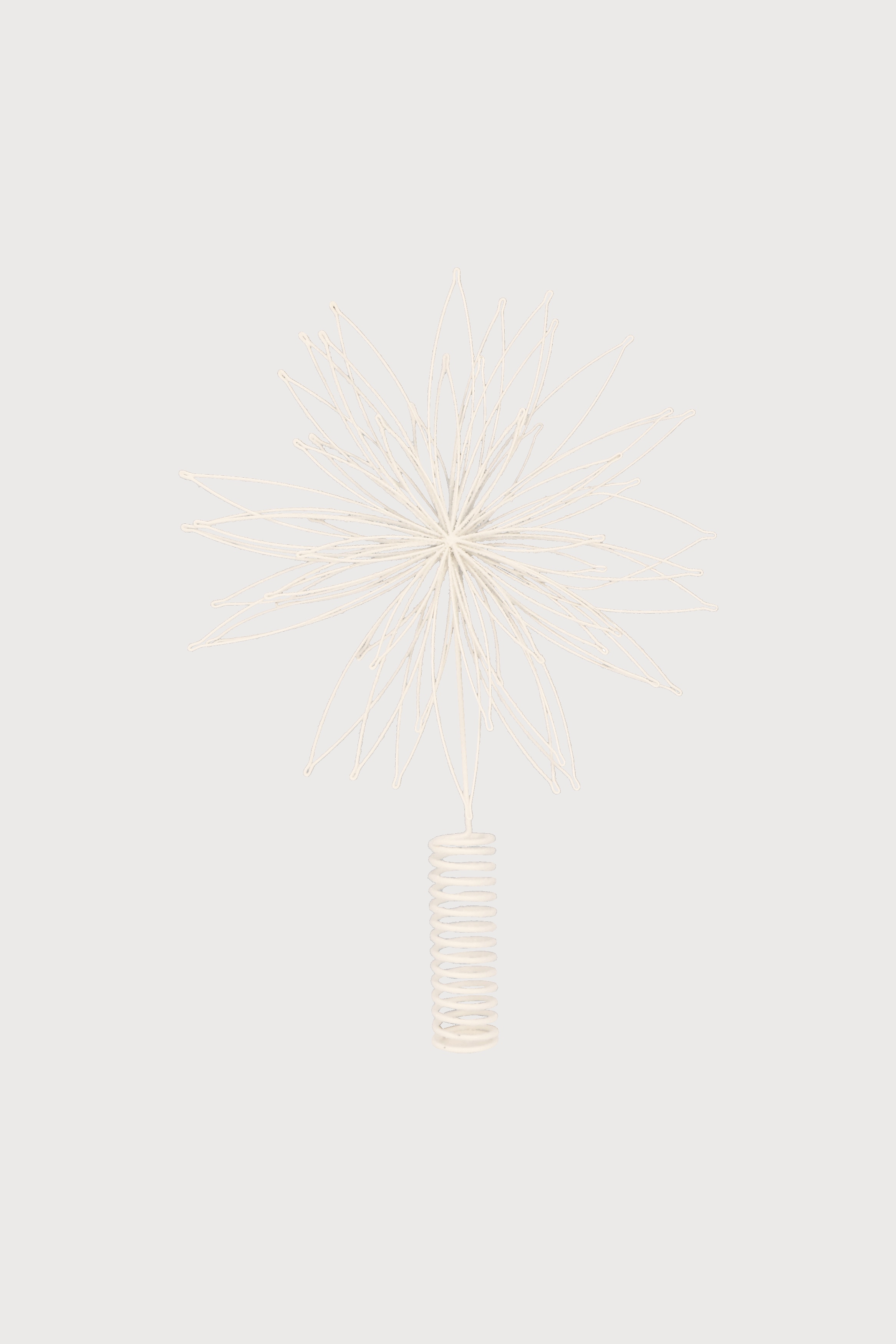 VHC Brands Holz-Weihnachtsbaum Mit Sternspitze – Schmale Weiße Holzfigur, 31,8 X 8,3 X 5,7 Cm, Rustikale Weihnachtsdekoration