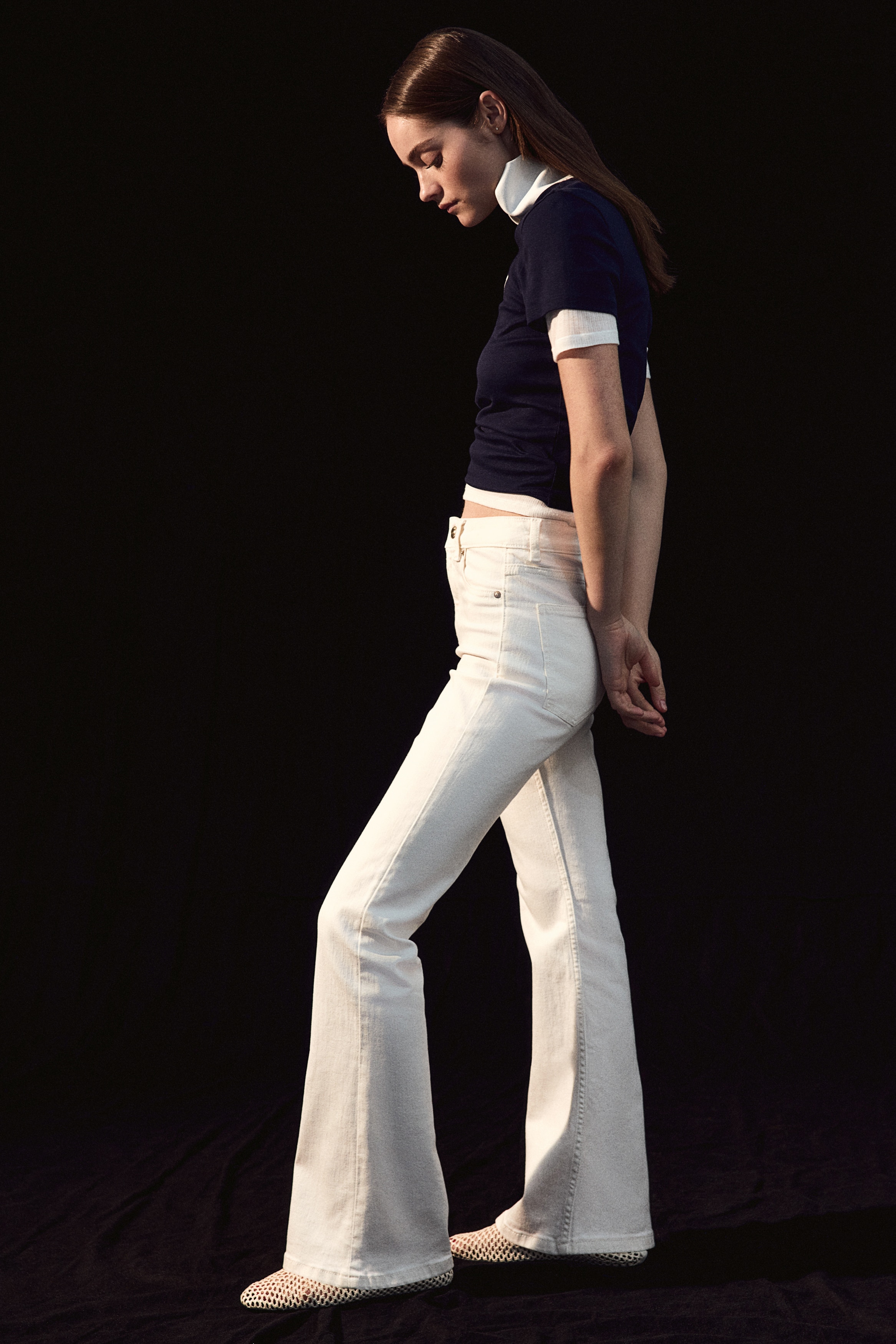 【RICHMOND】the rich white flared jeans Richmond Denim Richmond RICH white flared jeans | Grailed