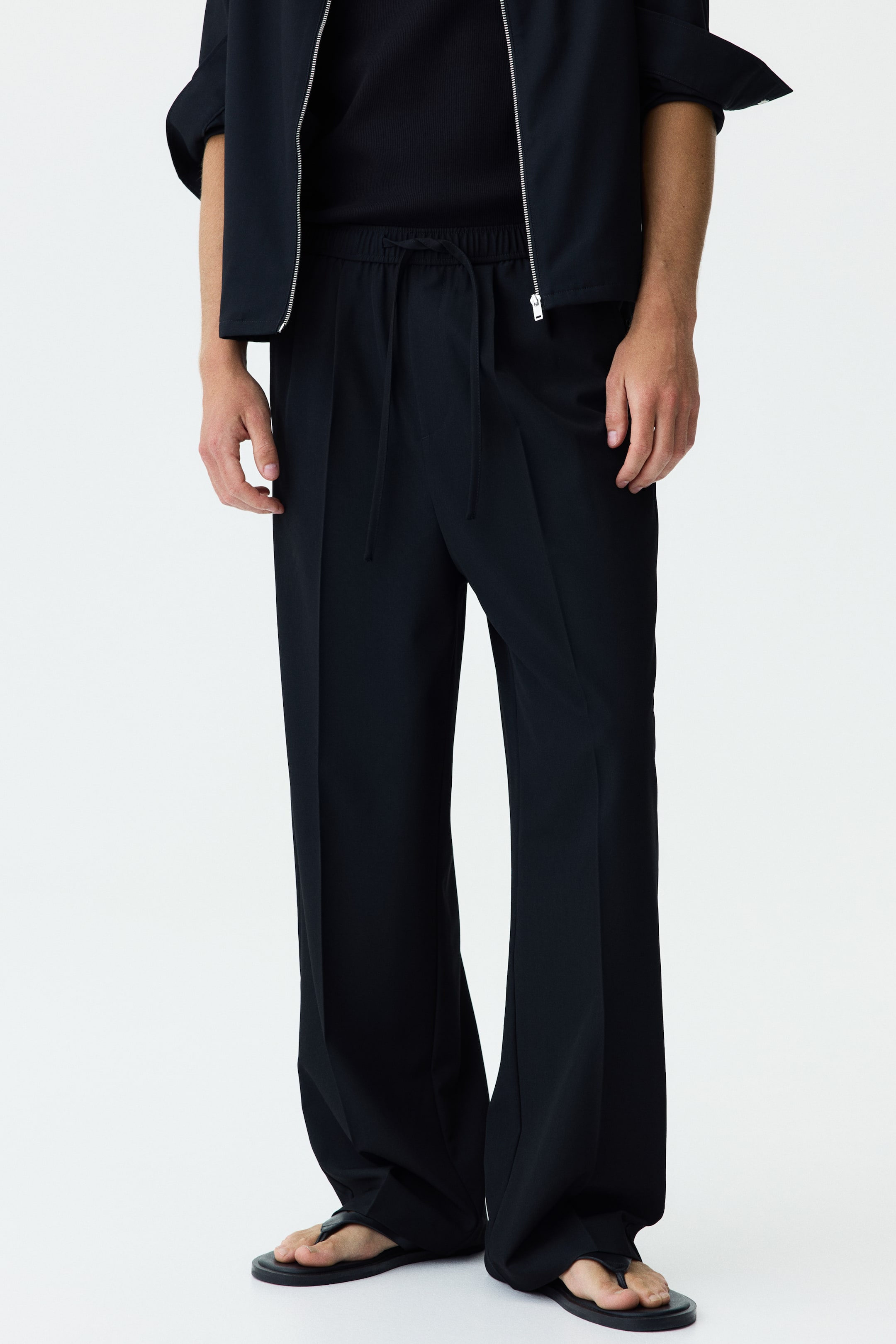 Мужские брюки H&M Loose-Fit Pants — фото 7