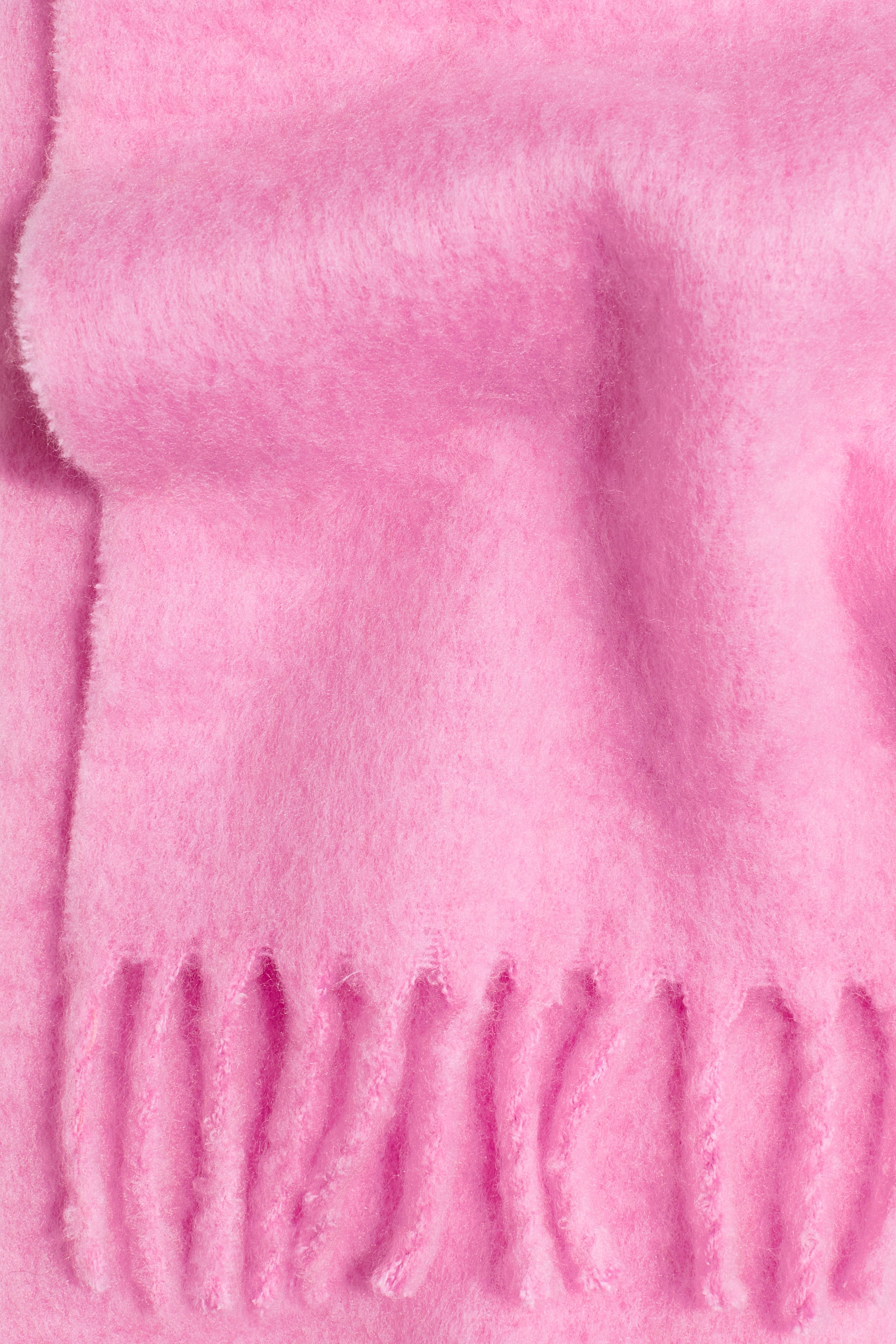 Bufanda con acabado peinado - Rosa - 2