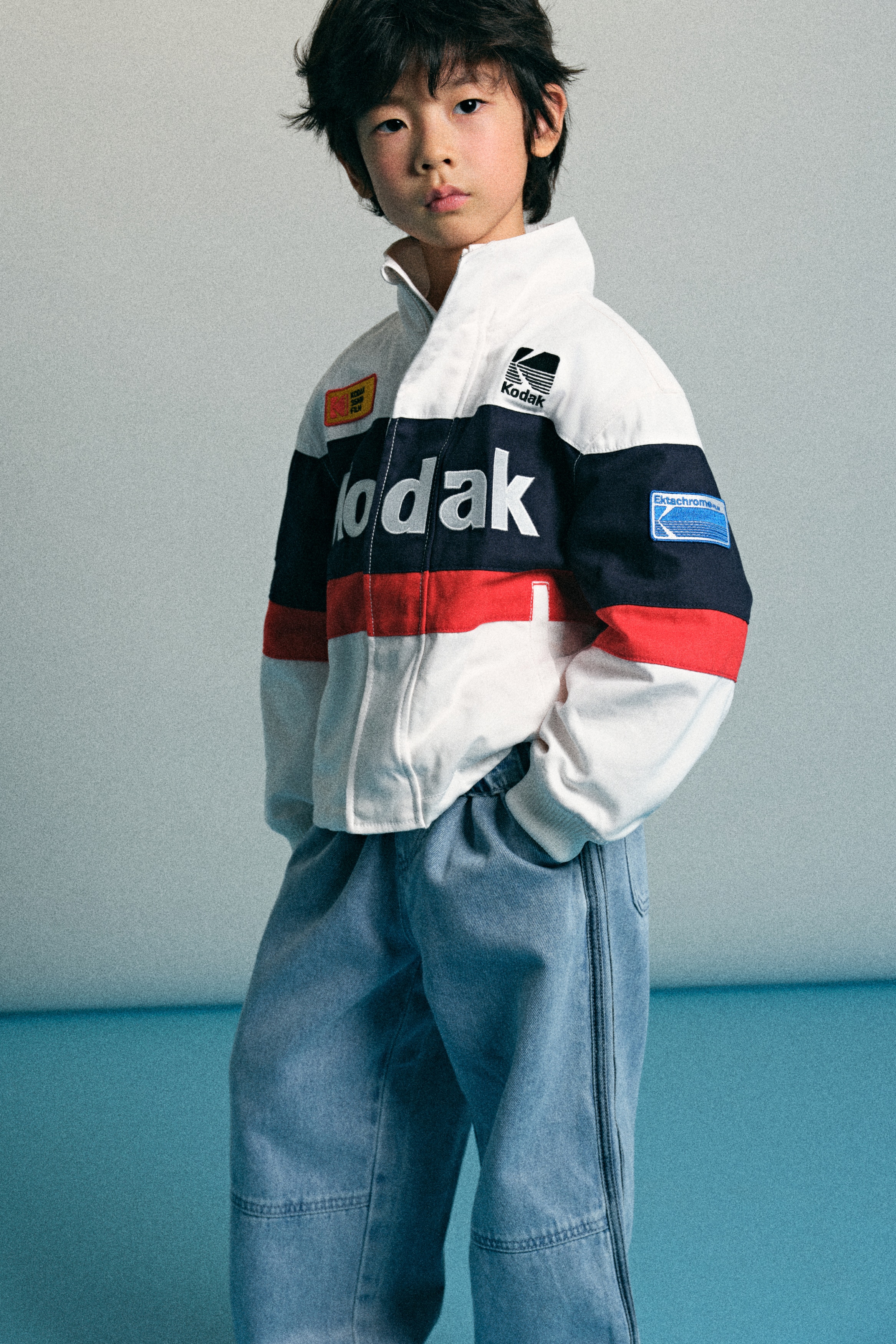 デザインジャケット - ホワイト／Kodak - Kids | H&M JP