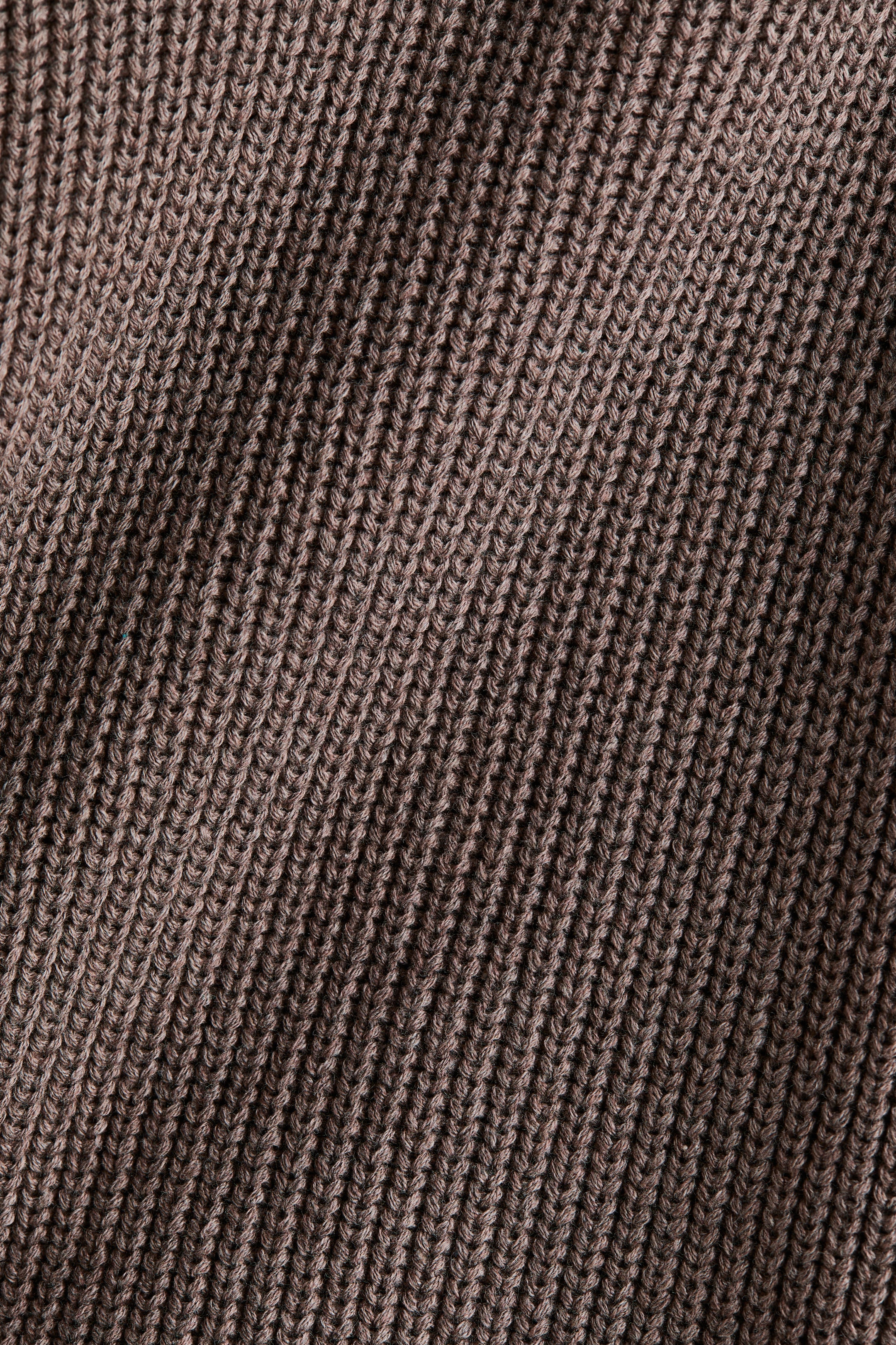 Patent-Knit Cotton Sweater