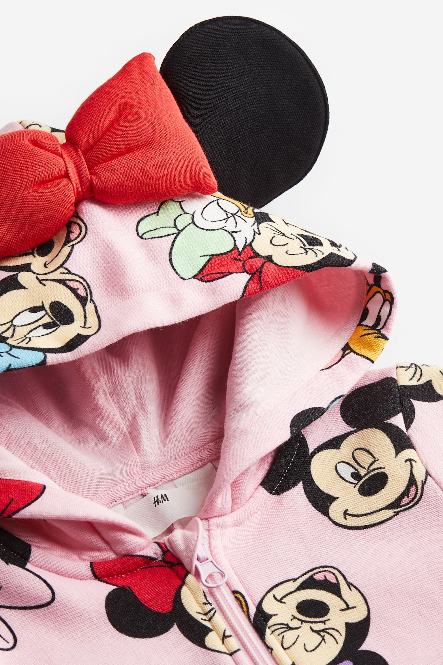 Pattern Sweat Coverall - Light pink/Minnie Mouse - 2