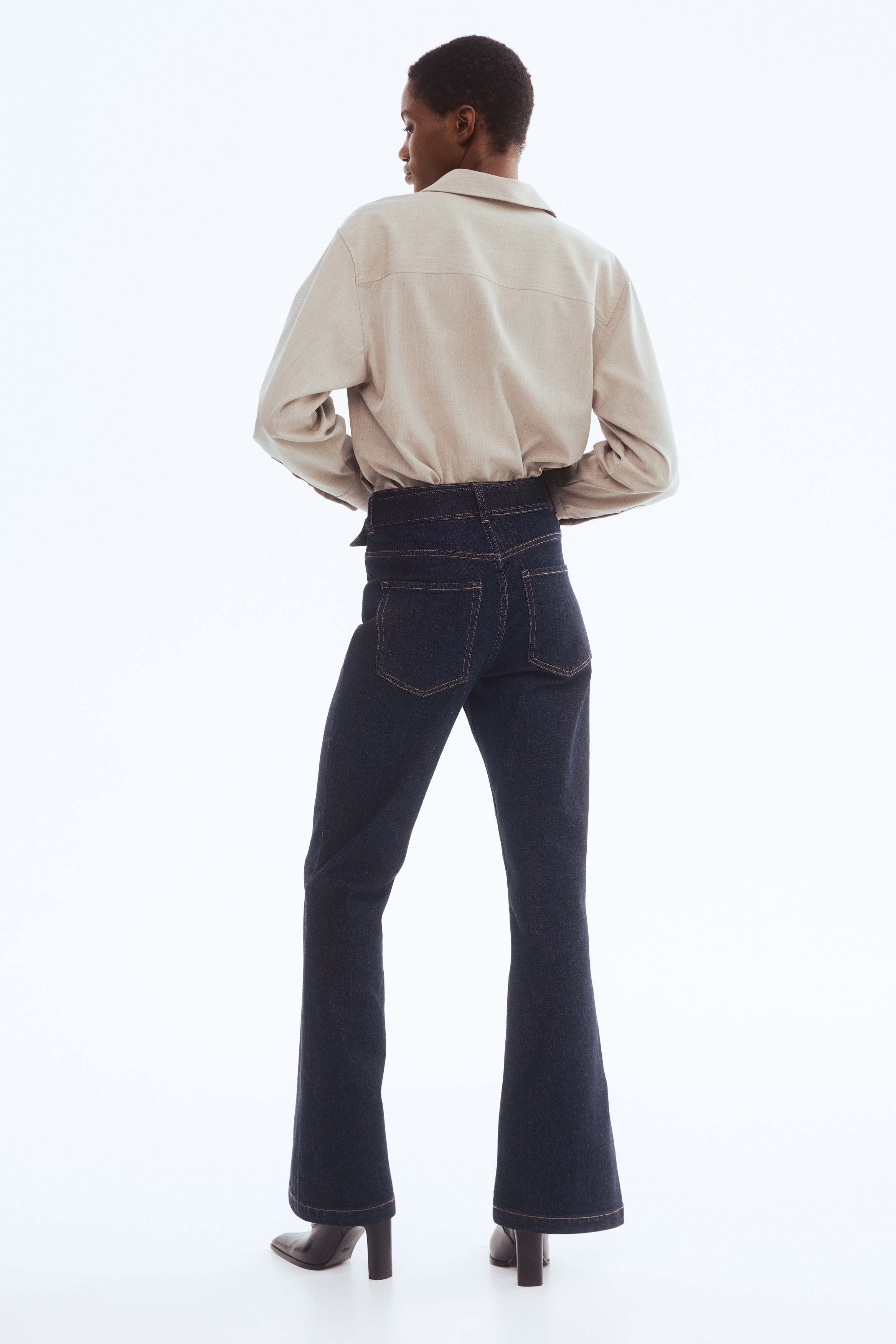 Flared High Jeans