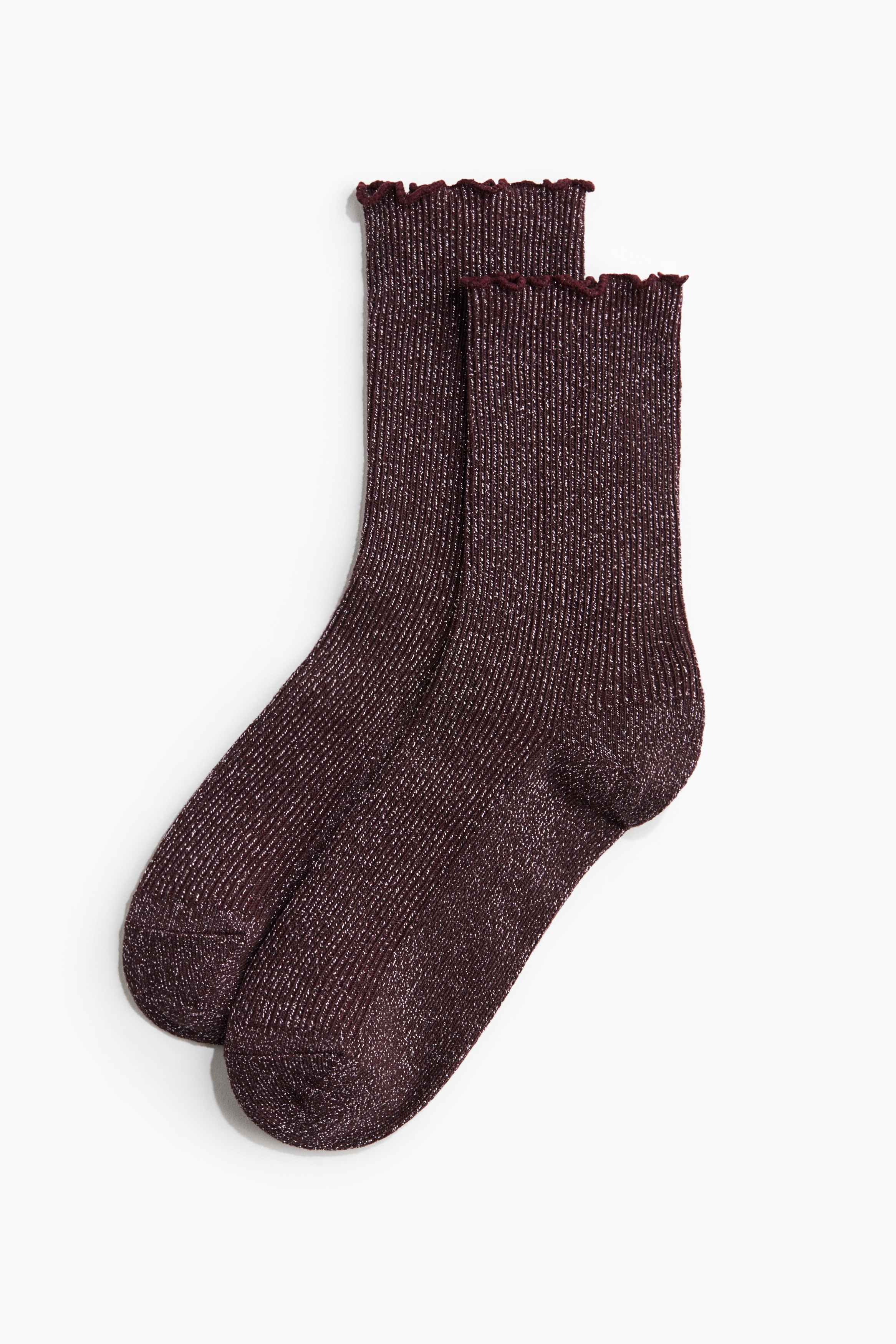 5-pack rib-knit socks