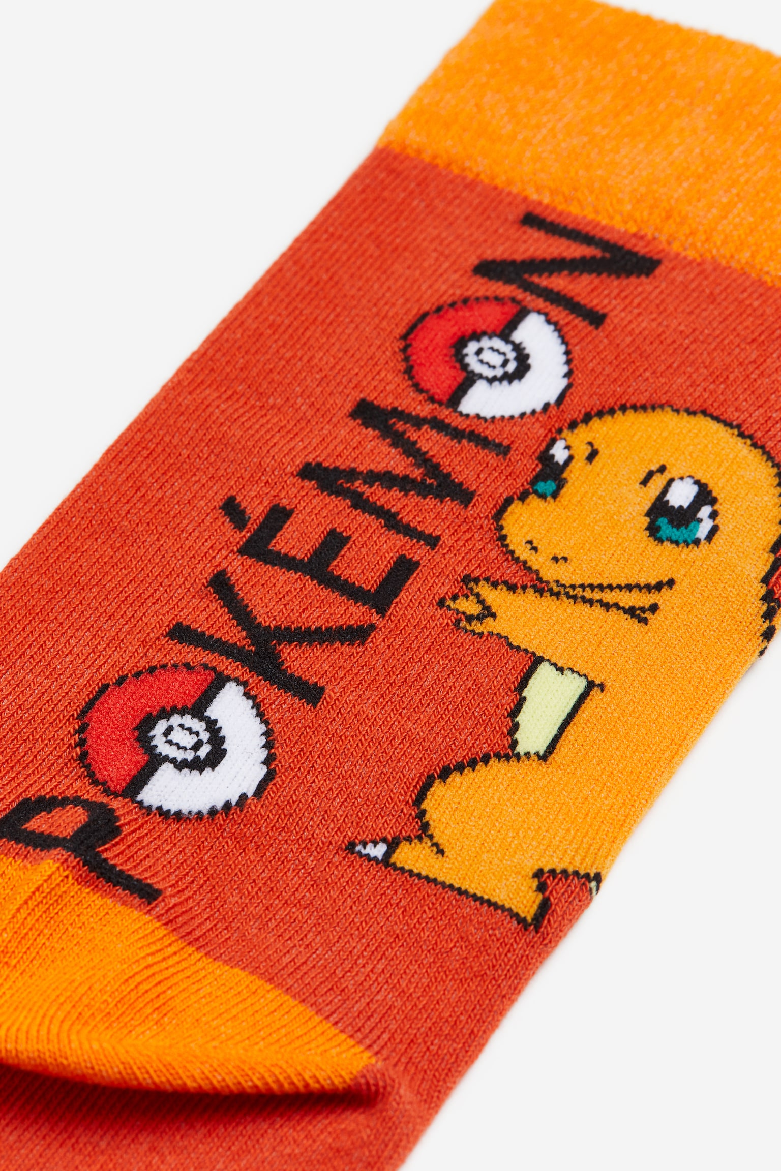 Tất có hoạ tiết - Màu đỏ/Pokémon - 2