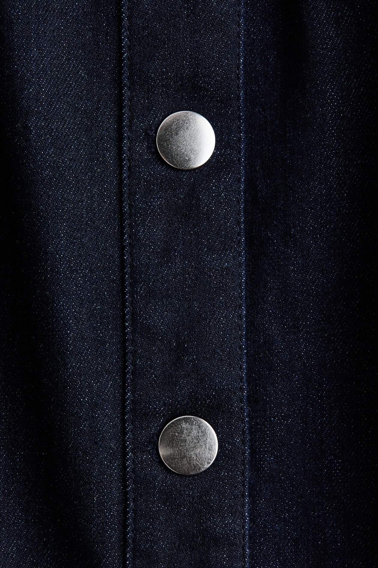Short-Sleeved Denim Dress - image 5