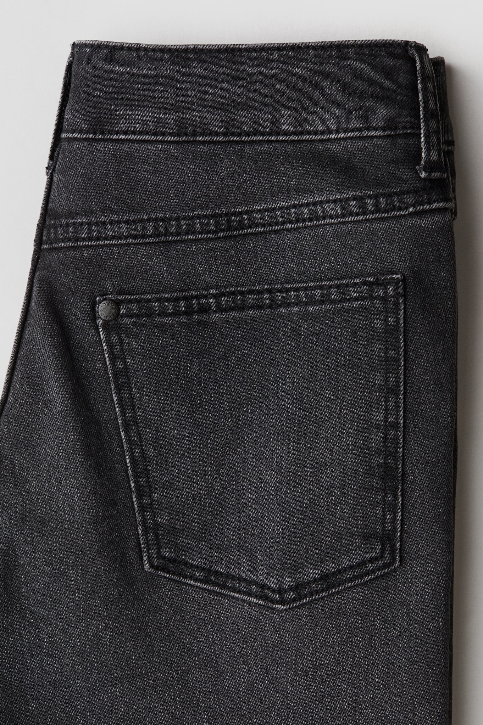 Lined Relaxed Fit Jeans - Dark grey/Light denim blue - 2