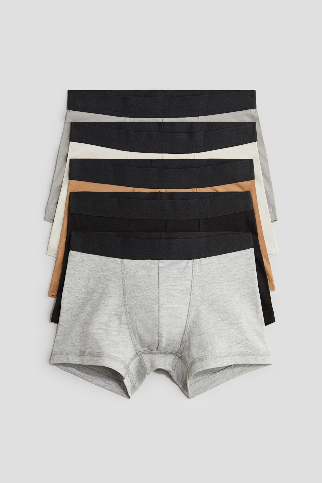 Boxer DeFacto B7784A8 Per Bambina In Grey Melange - Misto Cotone, Comodi E Moderni | Intimo Ragazza