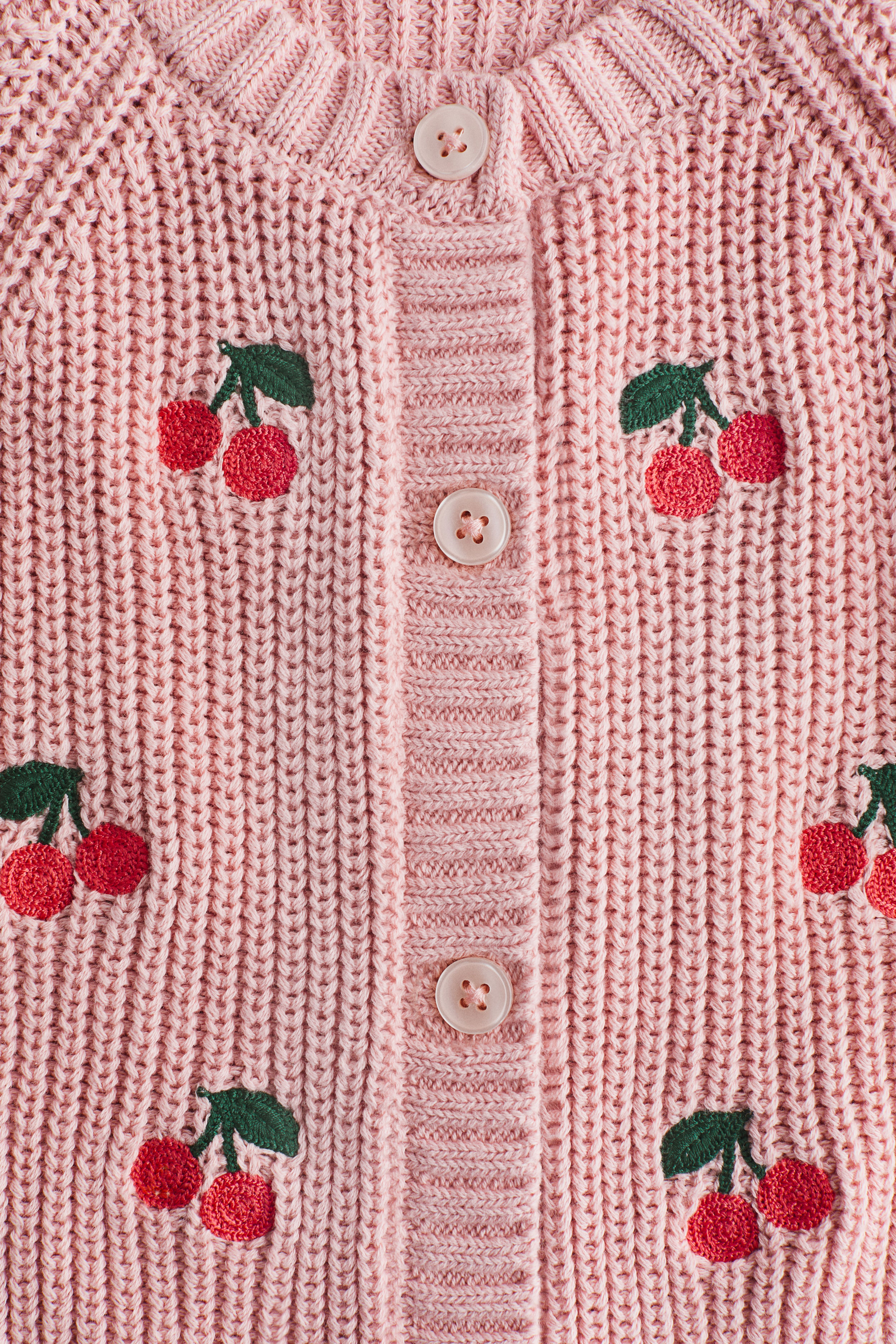 Cardigan with Embroidered Details