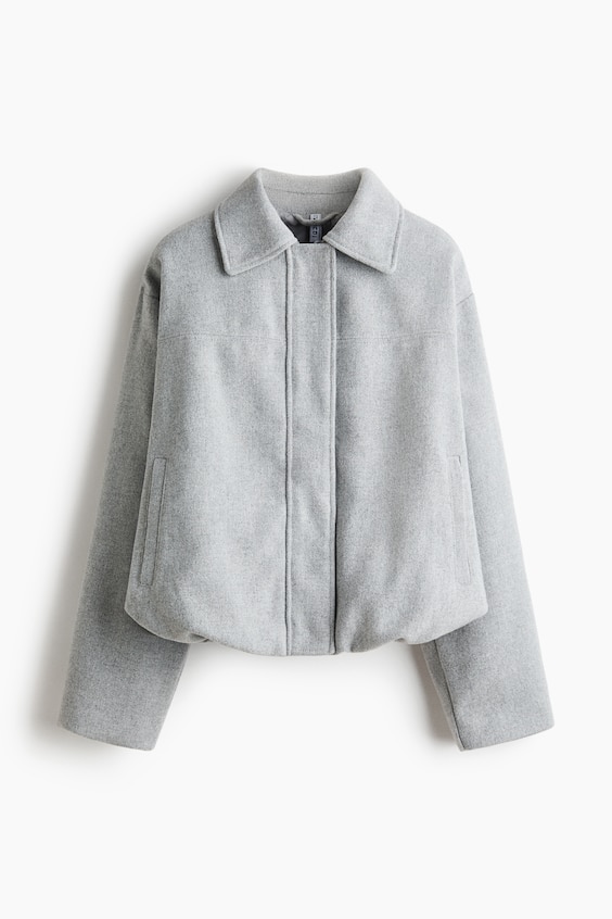 Женские куртки H&M Bomber Jacket with Collar