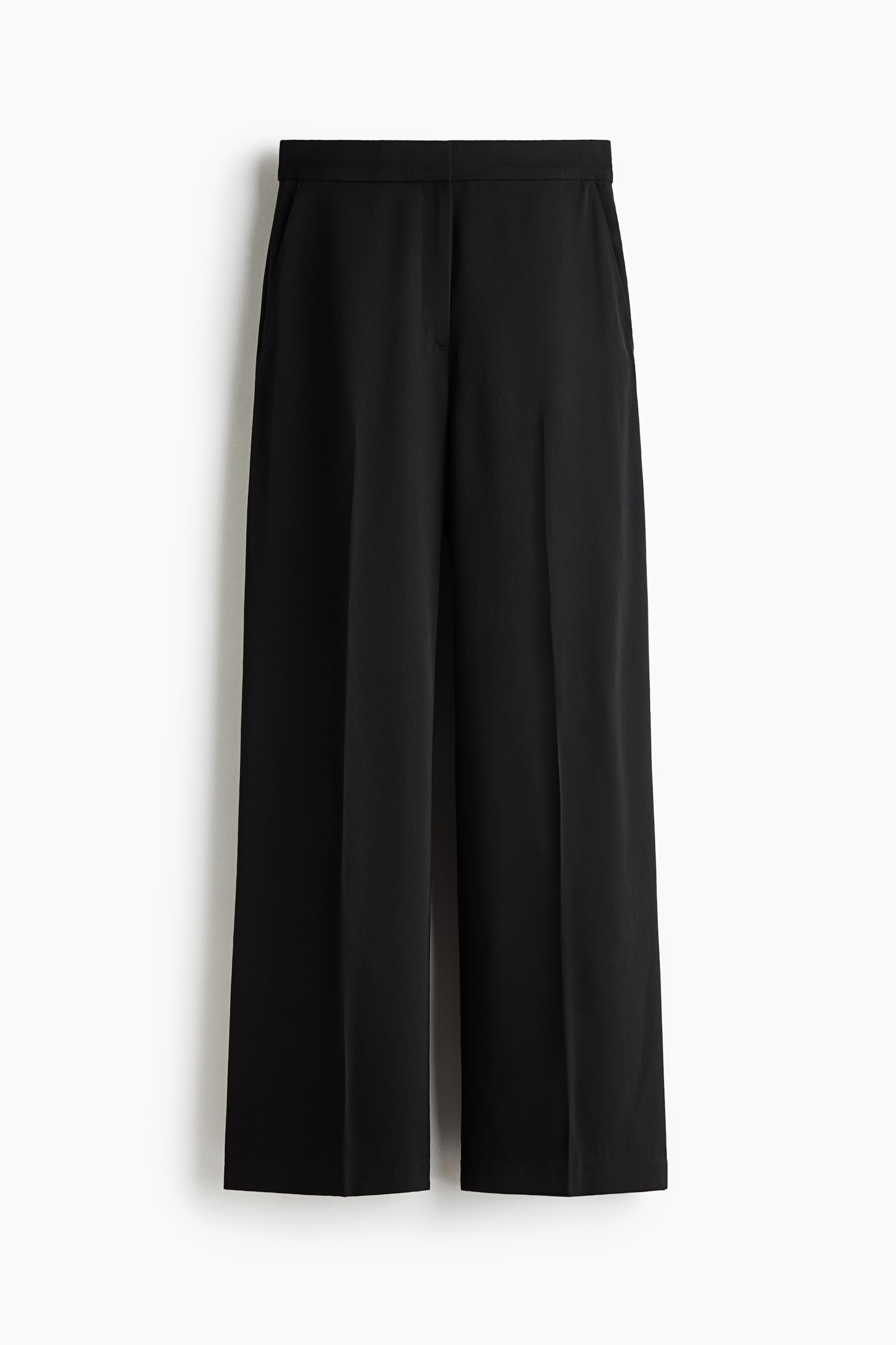 View larger image: Tailored twill trousers - Black - Ladies | H&M 1