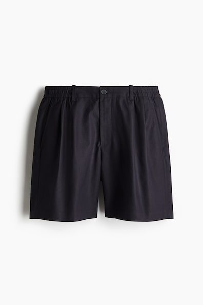 リラックスフィット リネンブレンドショートパンツ