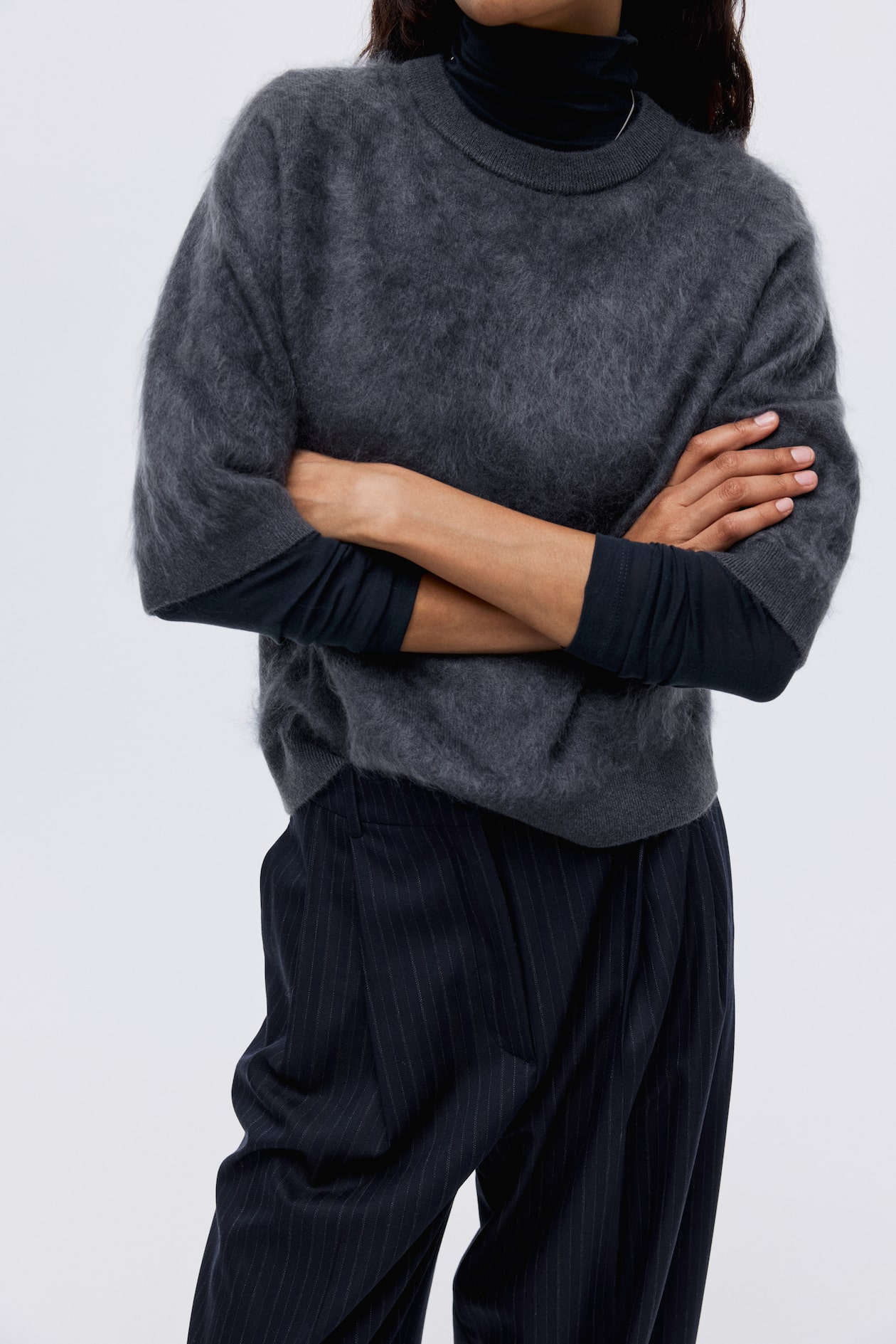 Brushed Cashmere Top - image 3