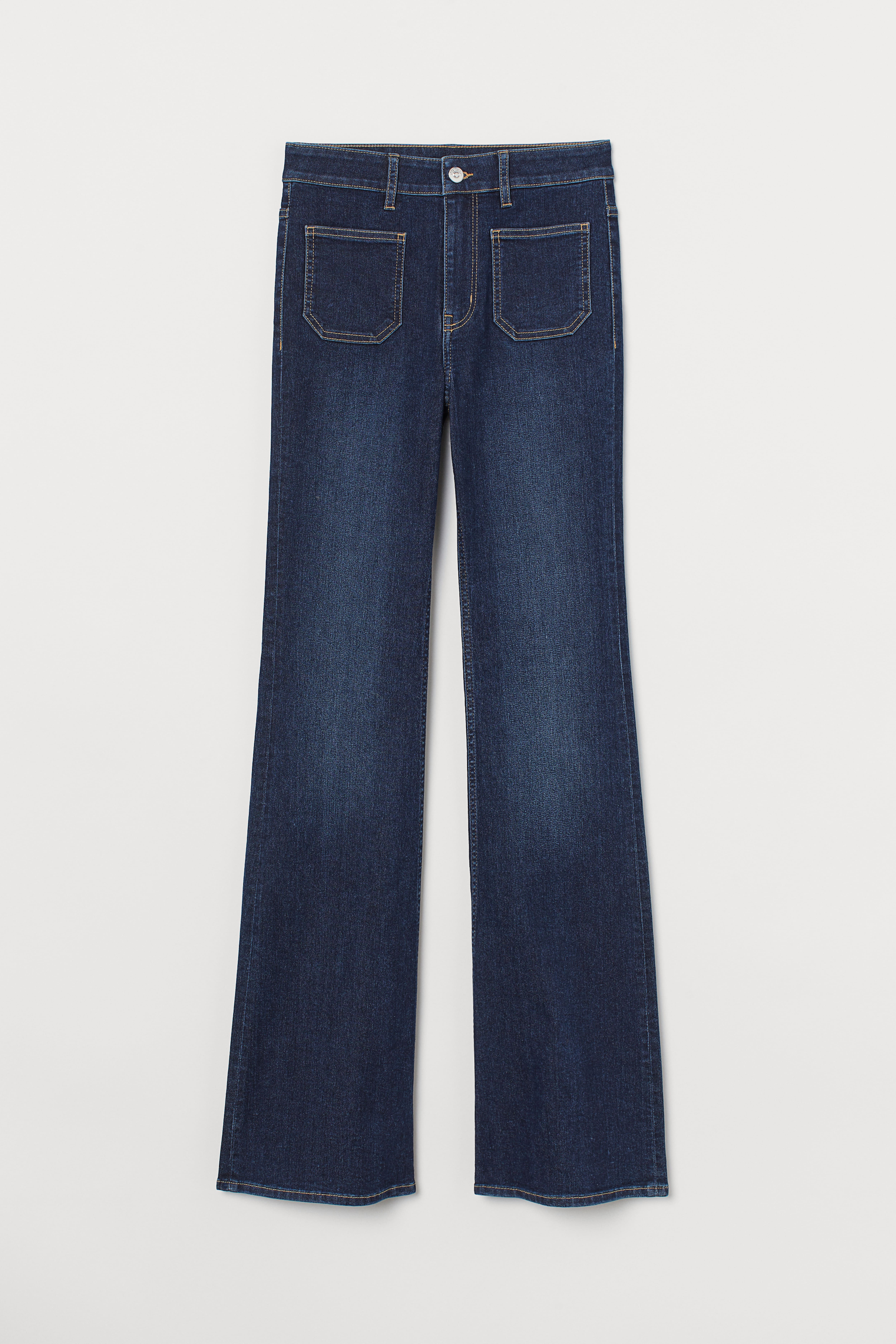 H&m high waisted flare jeans hotsell