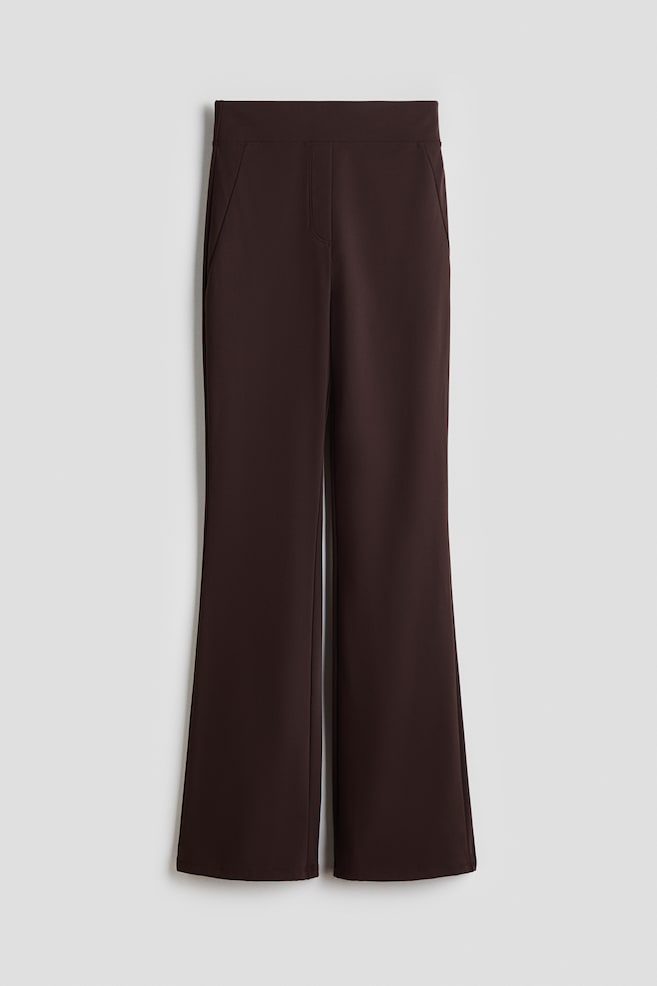 Pantalon évasé Four-way Stretch - Marron foncé/Noir/Gris/Marron foncé/Marron clair/Beige - 1
