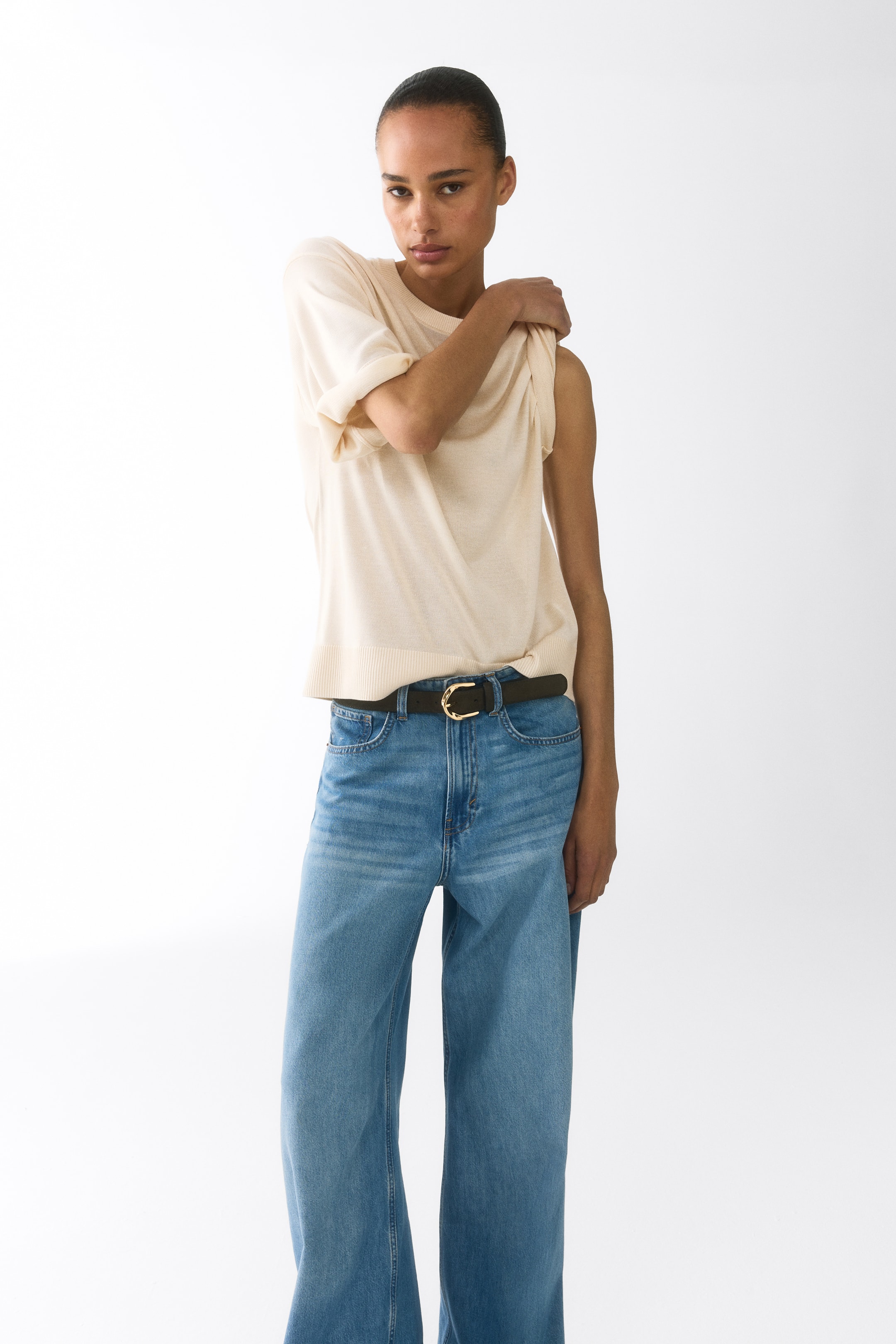 Fine-Knit Top