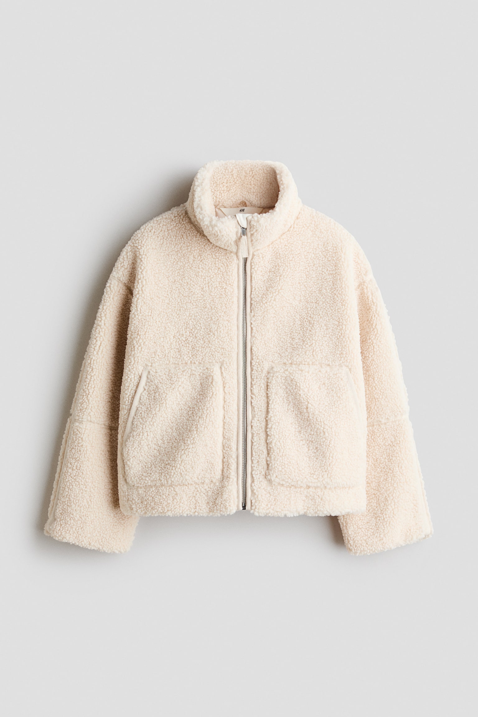 Veste en tissu Teddy bear - Crème/Beige clair/Marron foncé