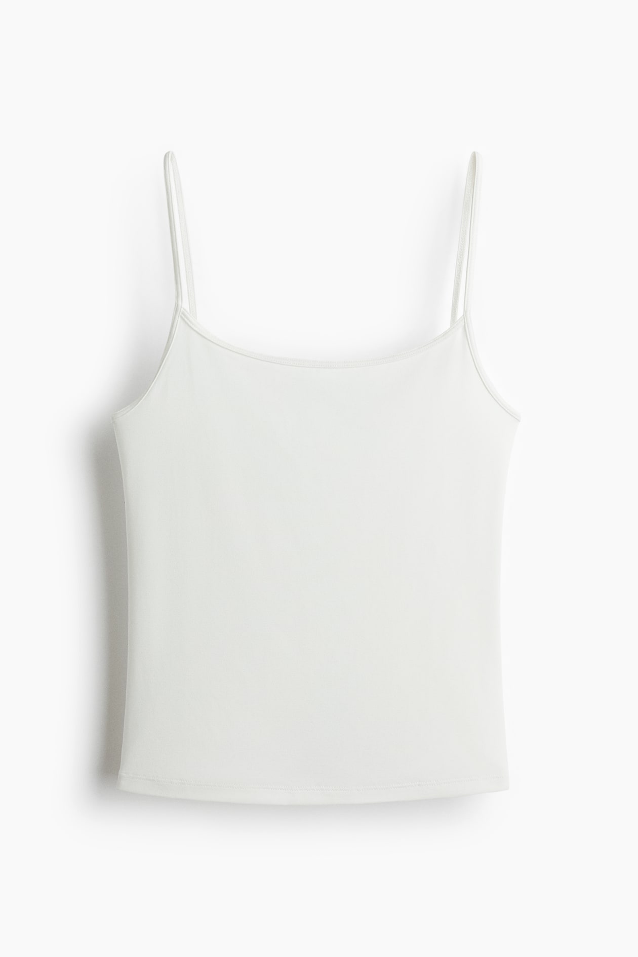Jersey strappy top