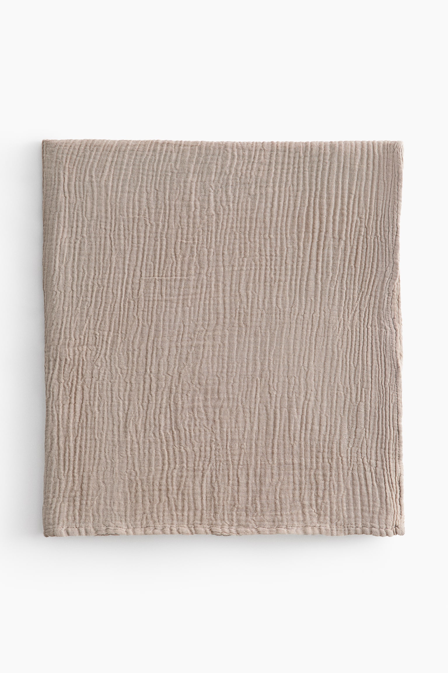 Stofble i bomuldsmusselin - Beige