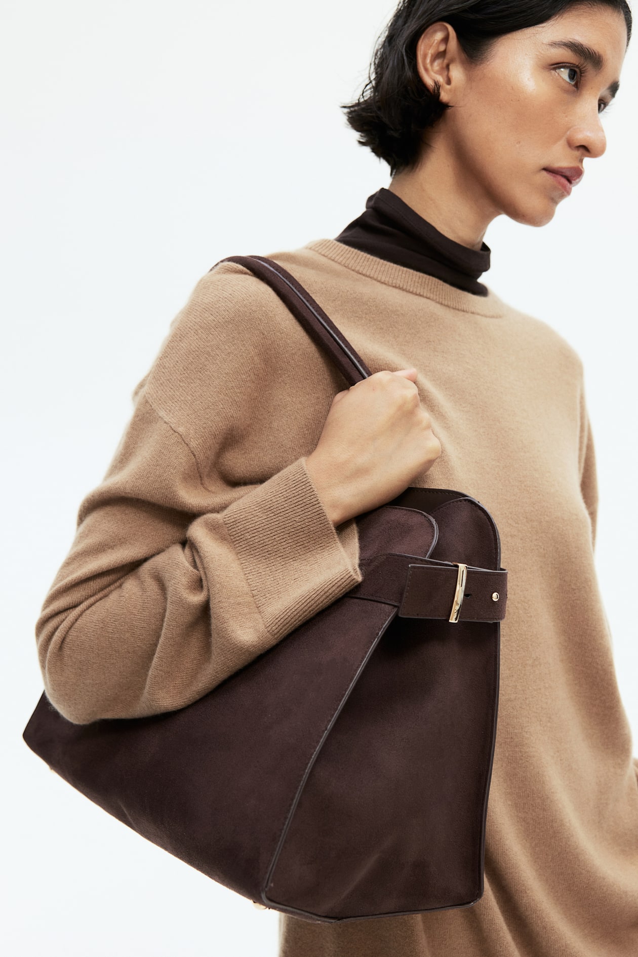 Damenhandtaschen Braune Handtasche H&m Shopper Tasche Taschen