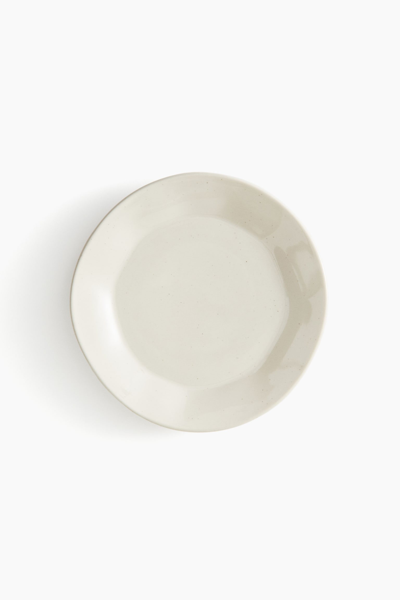 Stoneware plate - White - 1