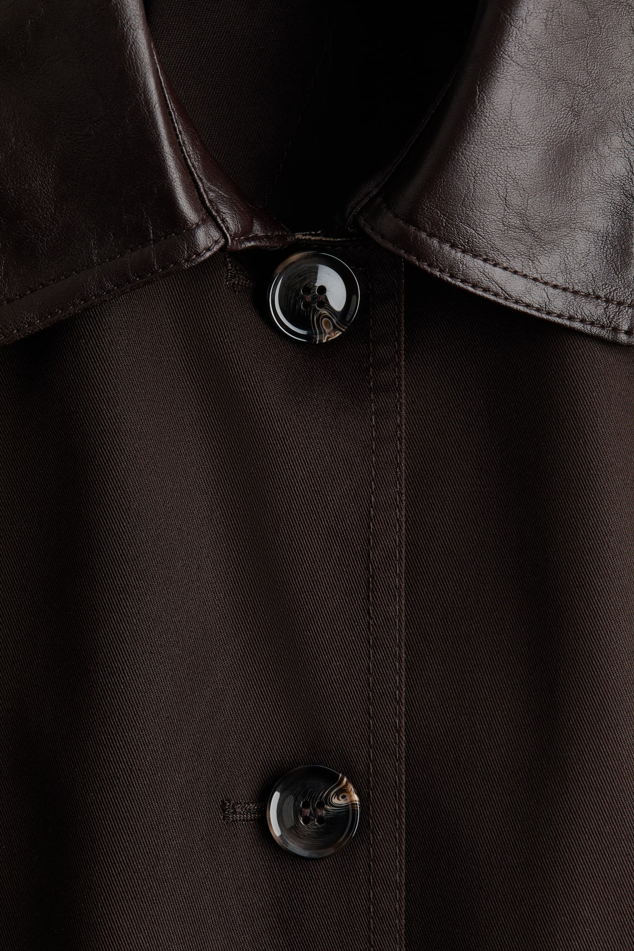 Cape Coat with Collar - image 3