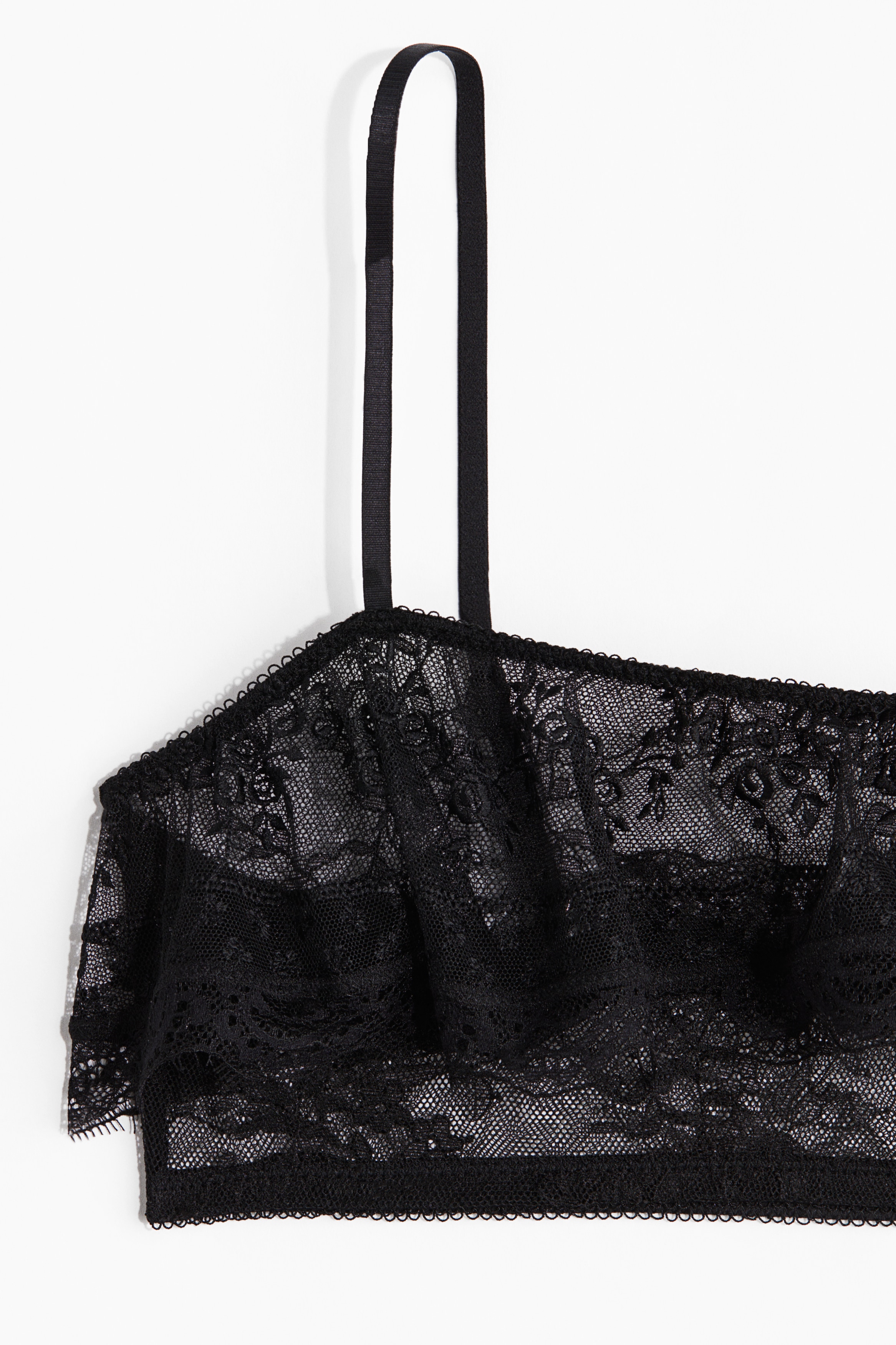 Soft lace bra