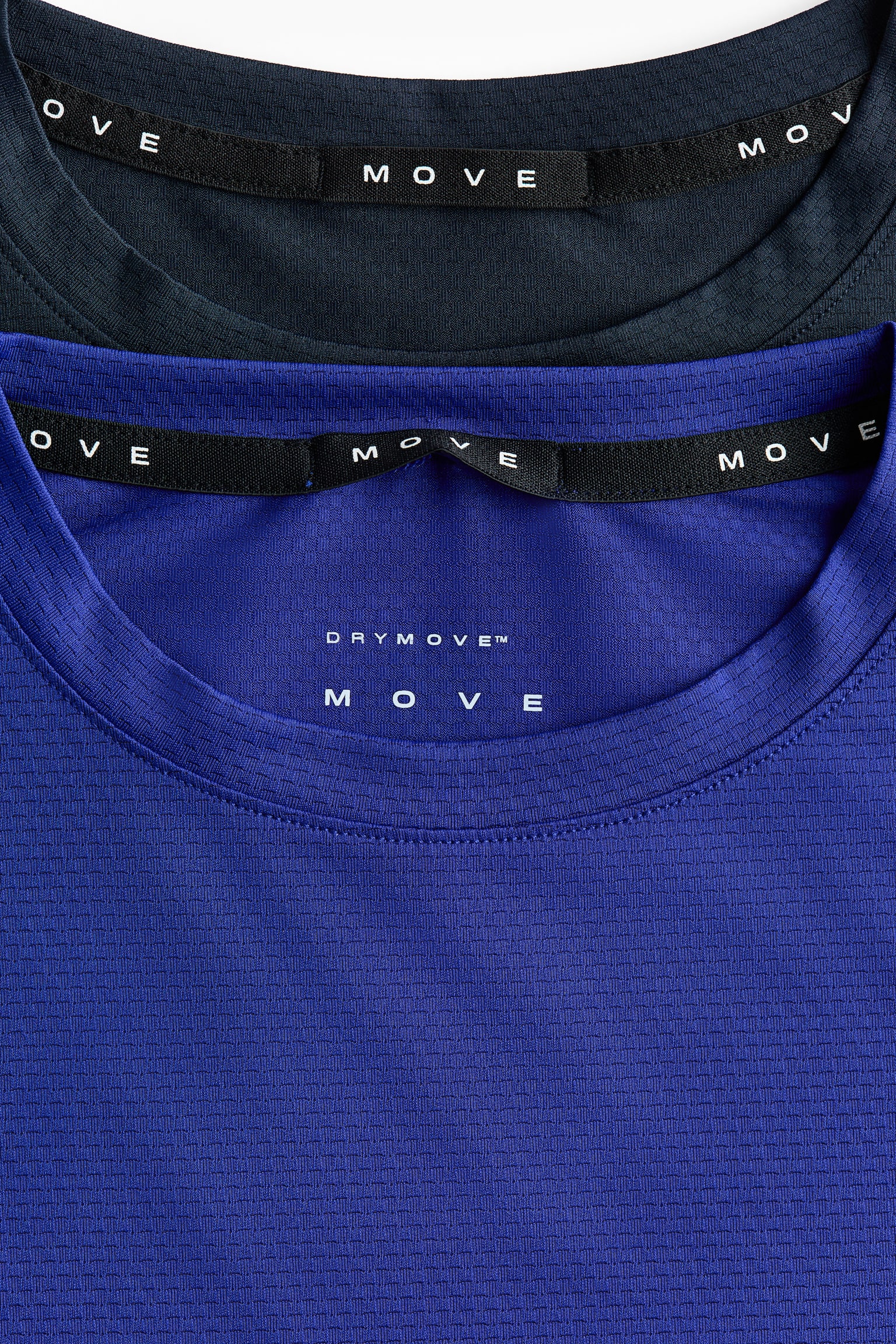 2-Pack Sports Shirts with DryMove™ - Blue/navy blue/Red/black/Burgundy/dark blue/Black/blue/Dusty teal/black - 2