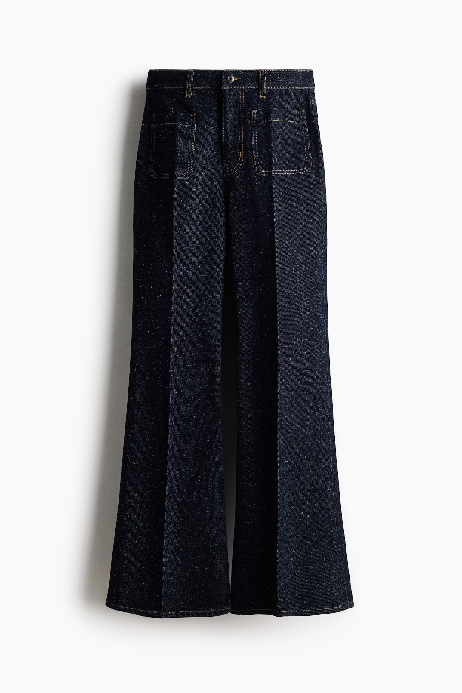 Bootcut High Jeans - Azul denim oscuro