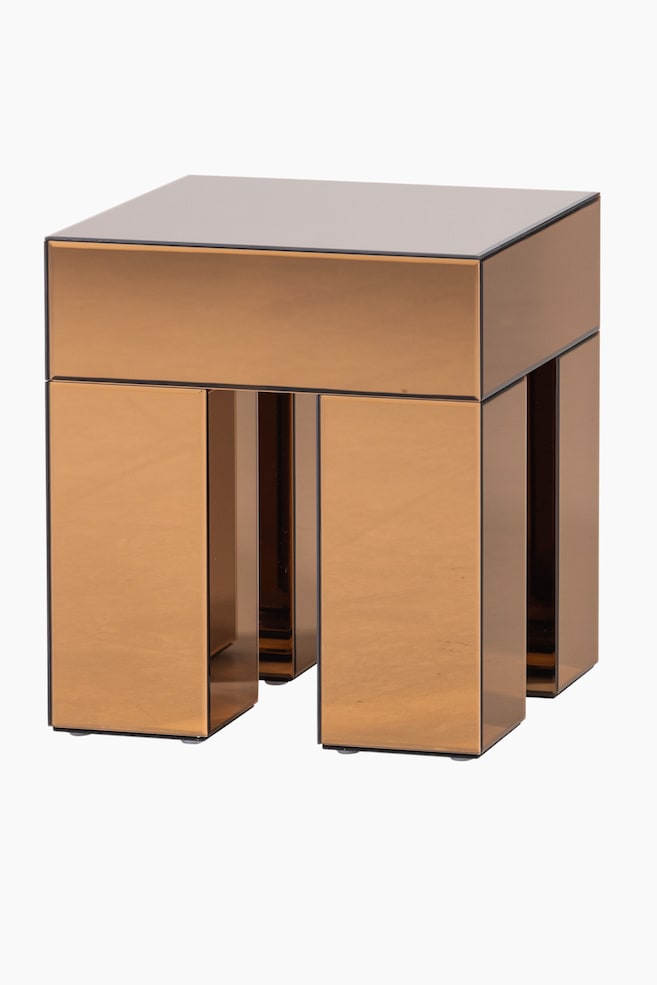 Mirrox Bijzettafel - Bruin - 1