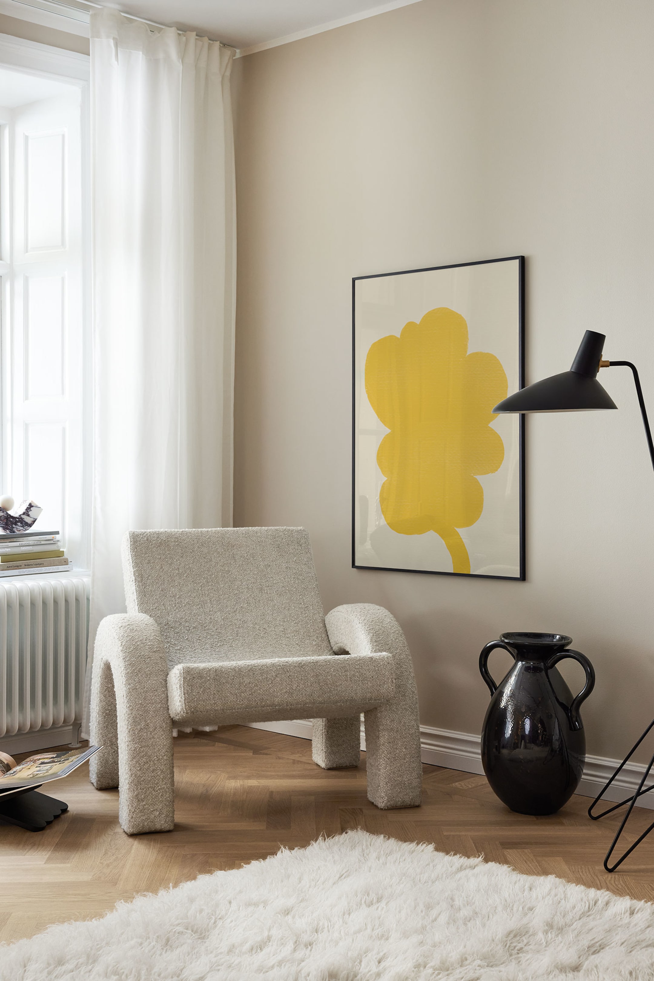 Größeres Bild anzeigen: Yellow Leaf Poster - Gelb/beige - Postery - Home All | H&M AT 1