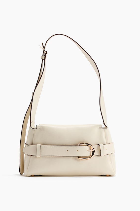 Женская сумка H&M Strap-Detail Crossbody, цвет: Кремовый