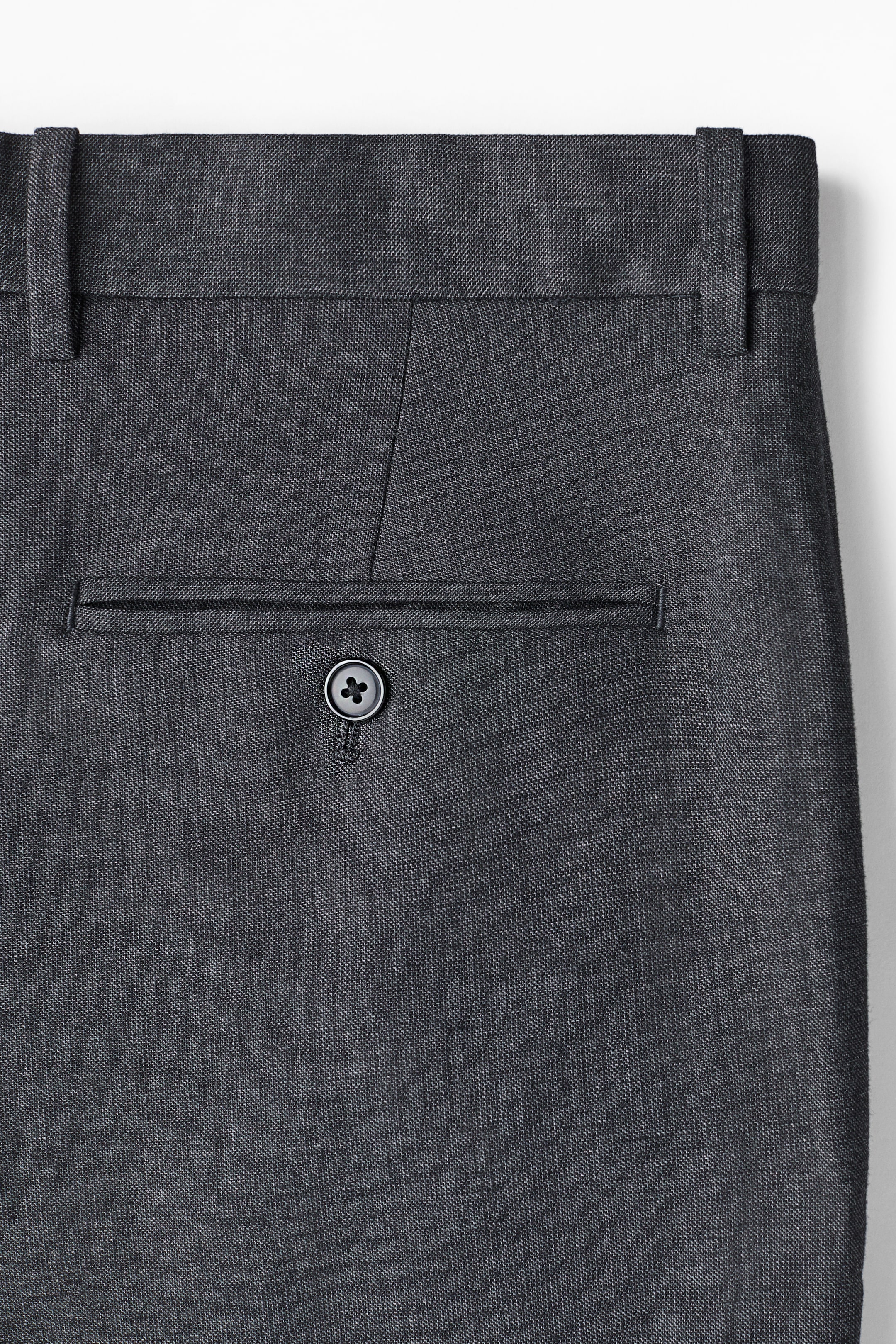 Regular Fit Suit trousers - Dark grey - Men | H&M GB 7