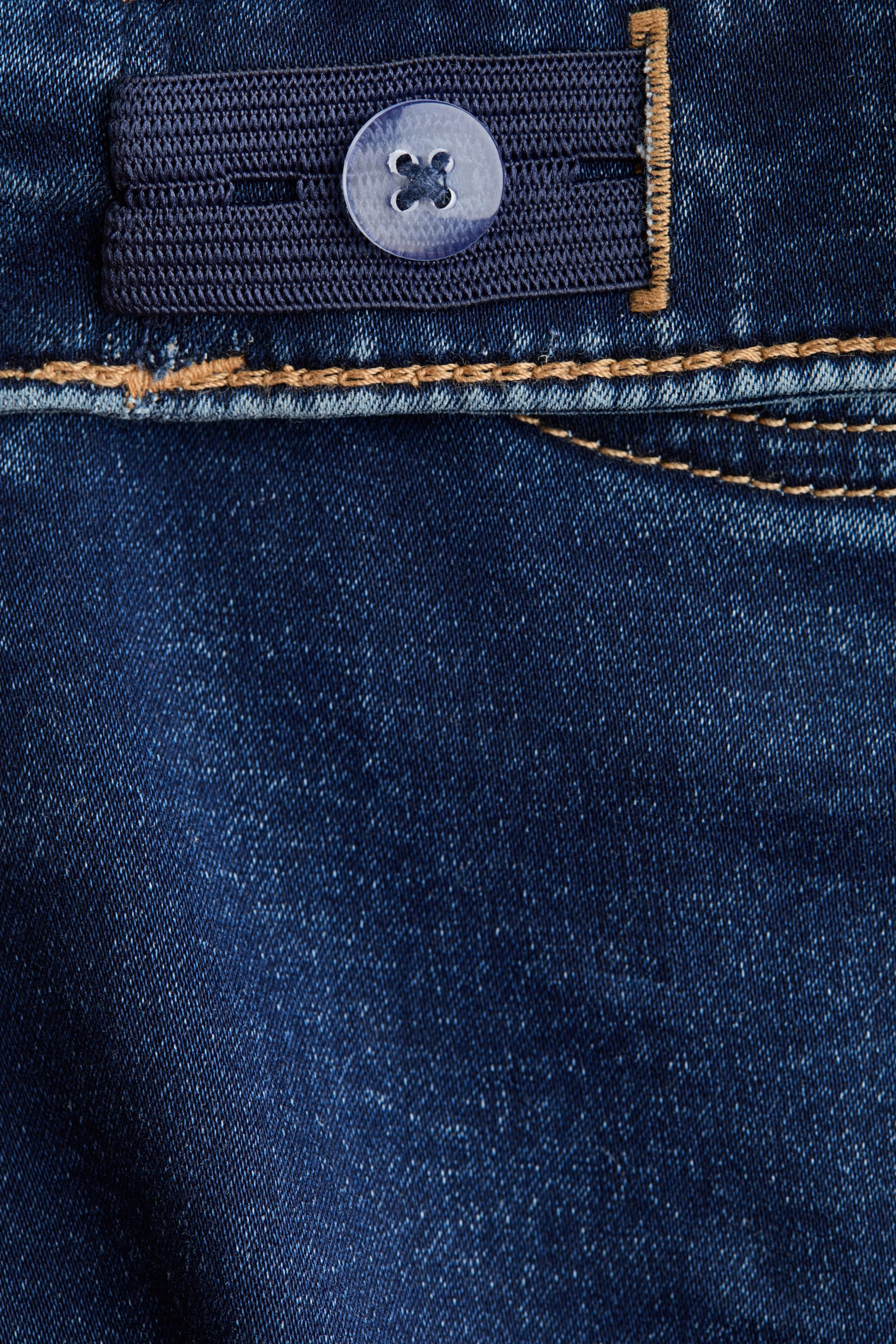 Super Soft Flared Leg Jeans - Dark denim blue/Light denim blue/Denim blue - 6