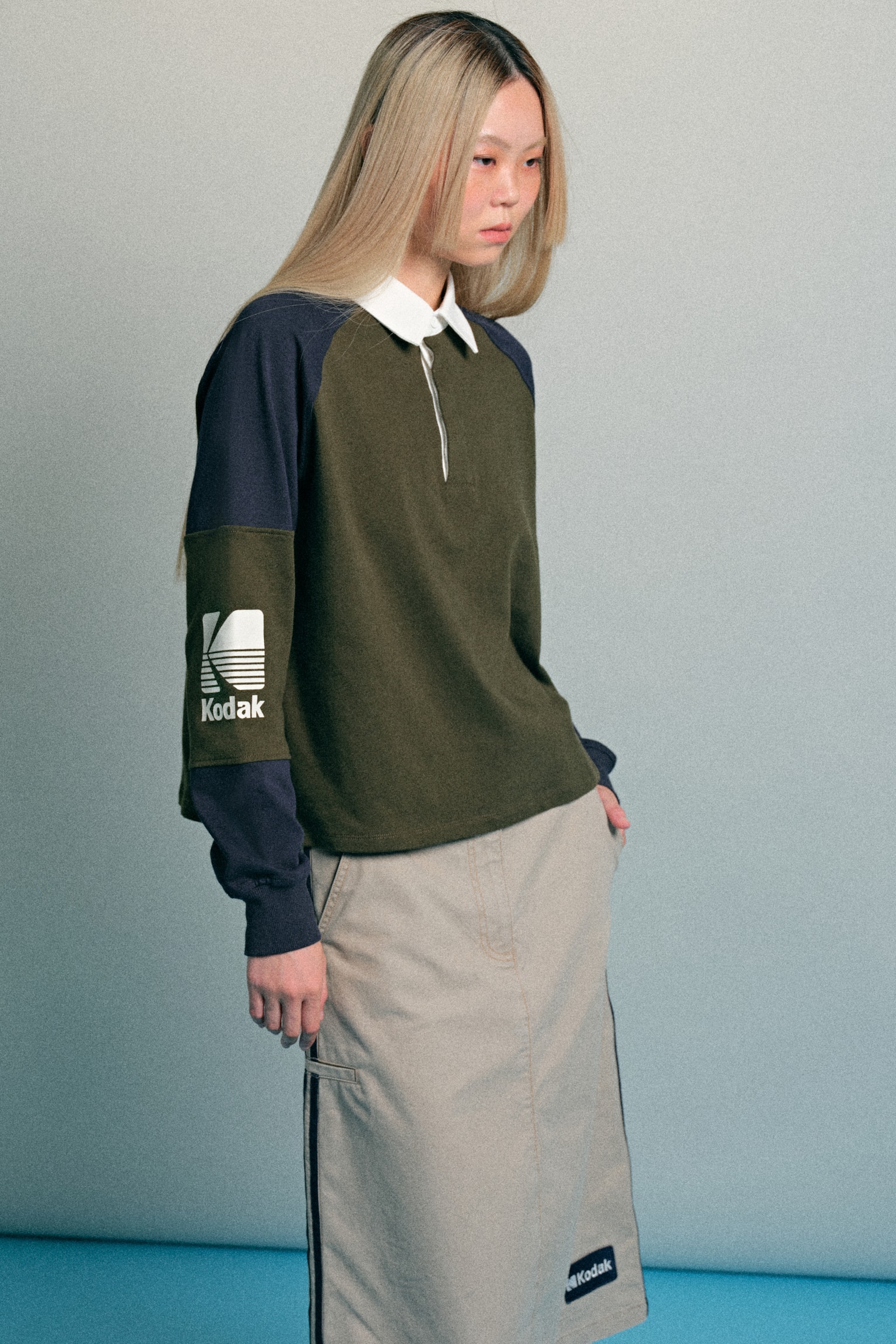 Áo polo cotton - Màu xanh lá đậm/Kodak - 7