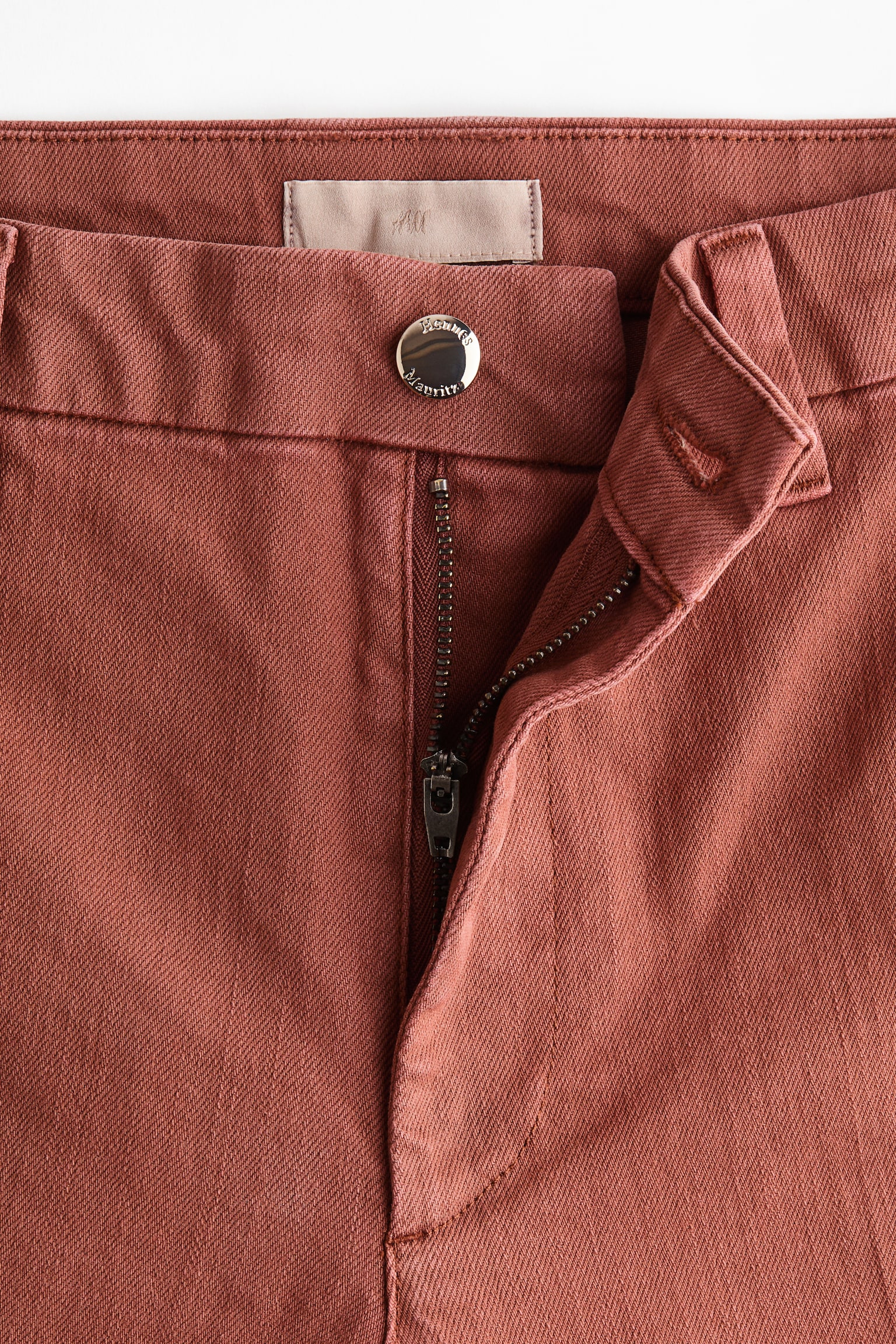 Flared High Jeans - Тъмнооранжев/Черен деним/Тъмносин деним/Светлосин/Тъмносин деним/Бял - 3