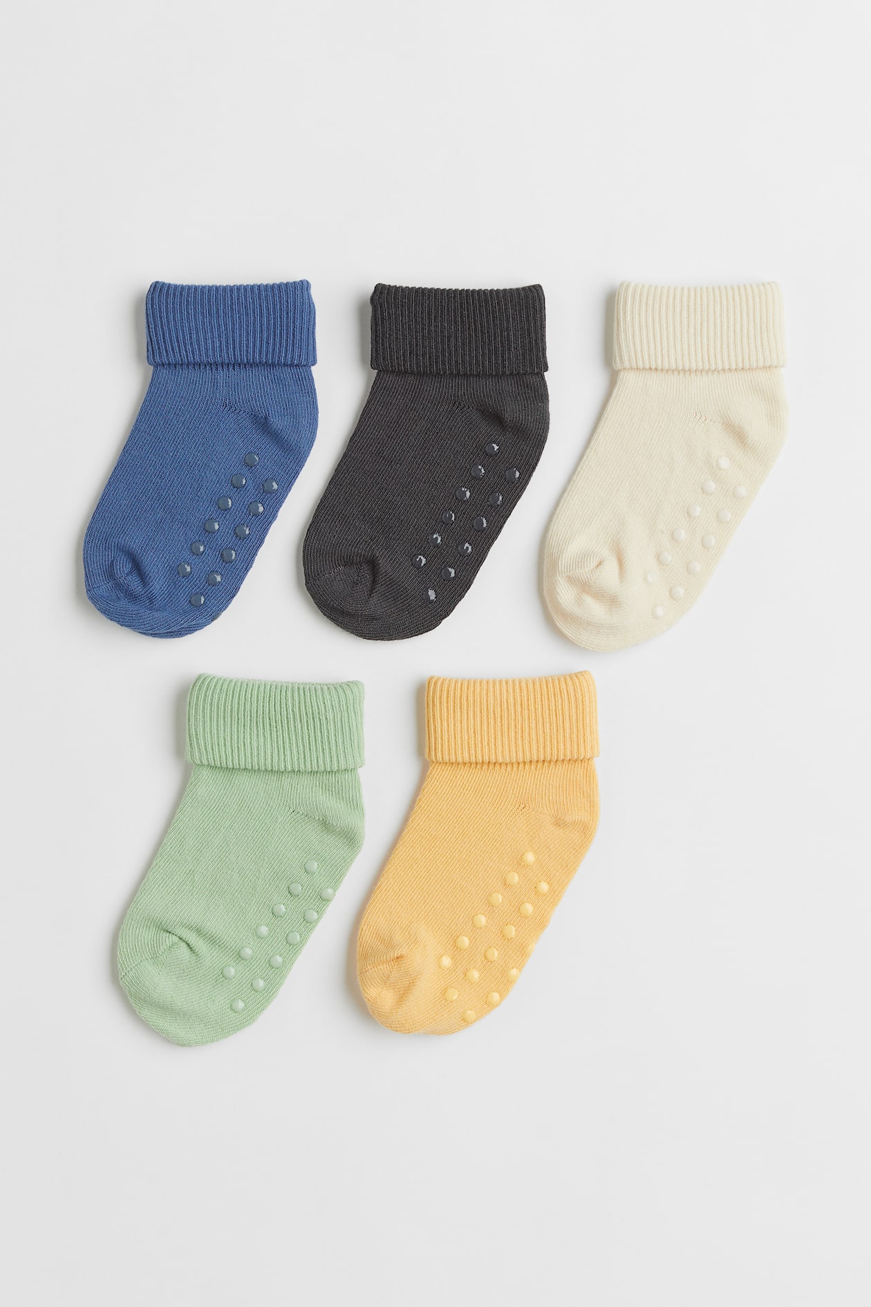 5 Paires Chaussettes Cheville Antidérapantes Maille Respirante Bébé Enfant – Coton Doux, Grip Anti-Glisse, Printemps Été (S/M/L)