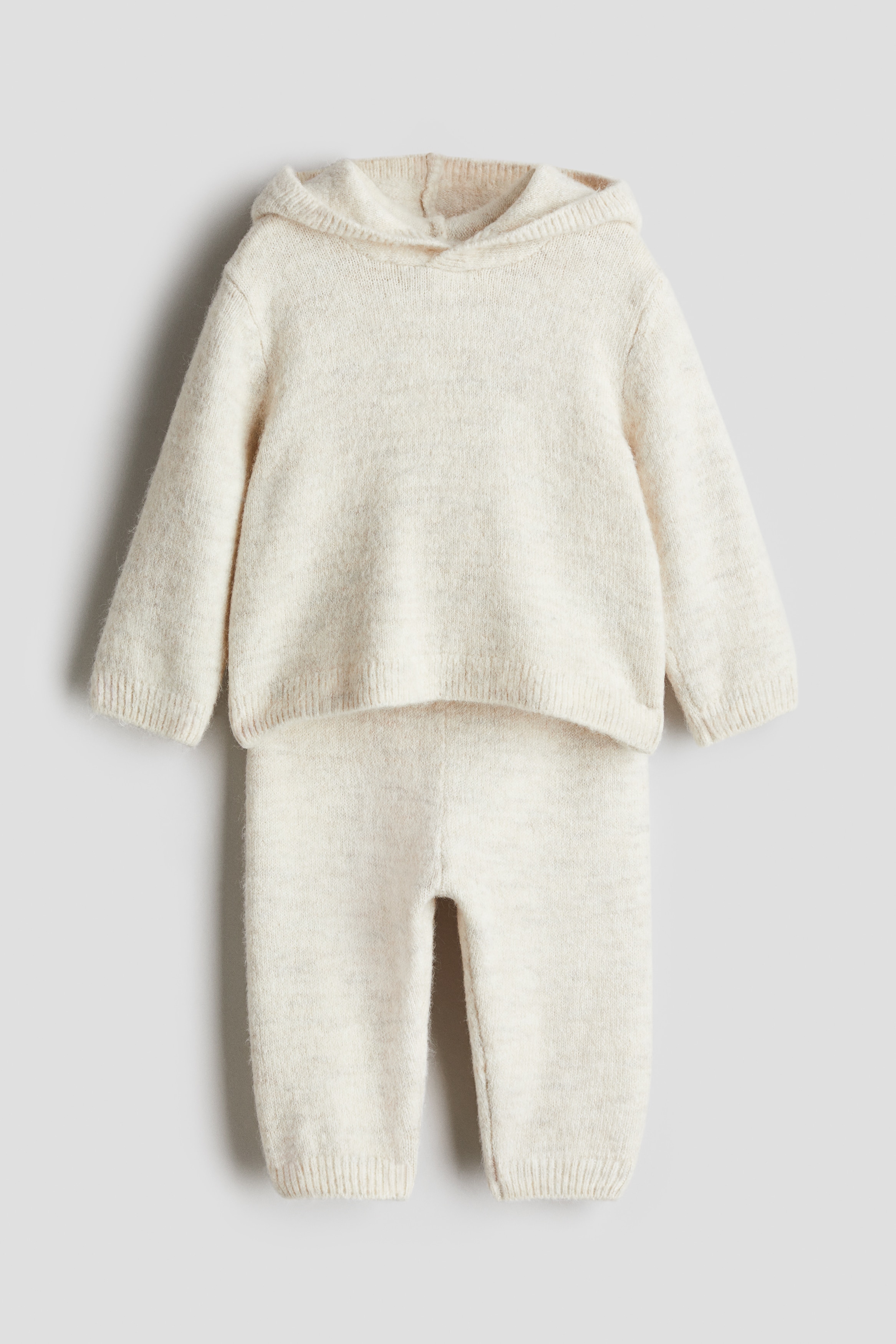 H m Gray 2-piece Fine-Knit Set for kids | H&M CA