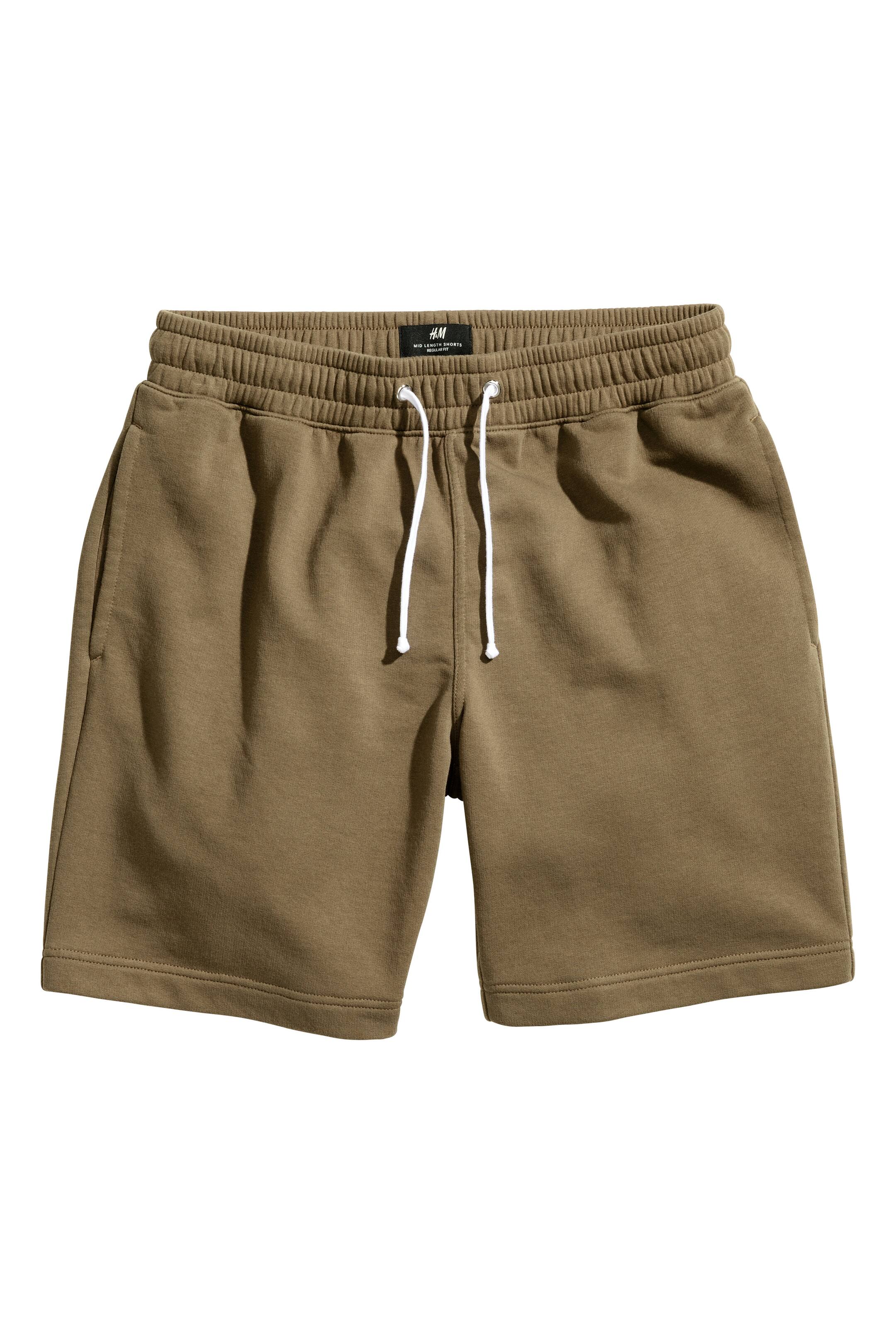 Näytä suurempi kuva: Collegeshortsit - Khaki - MIEHET | H&M FI 1