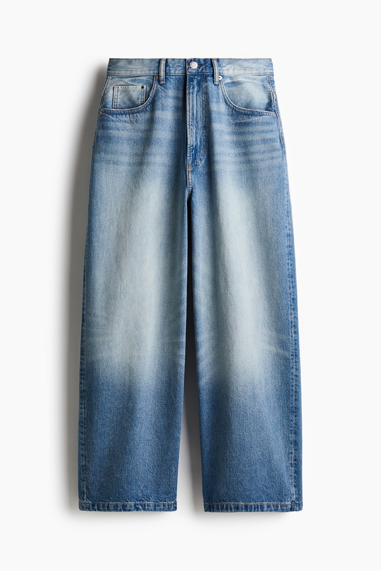 スーパーバギーデニム - デニムブルー - Men | H&M JP