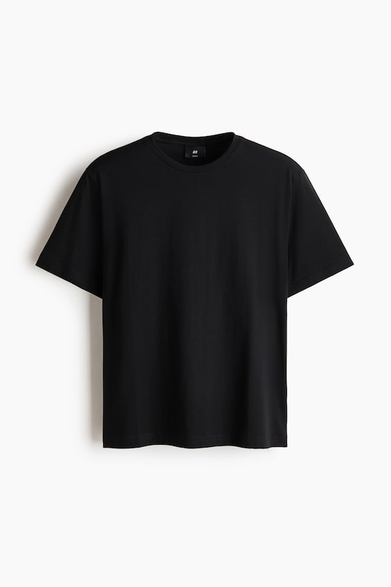 Мужские футболки H&M Regular-Fit Pima Cotton T-Shirt