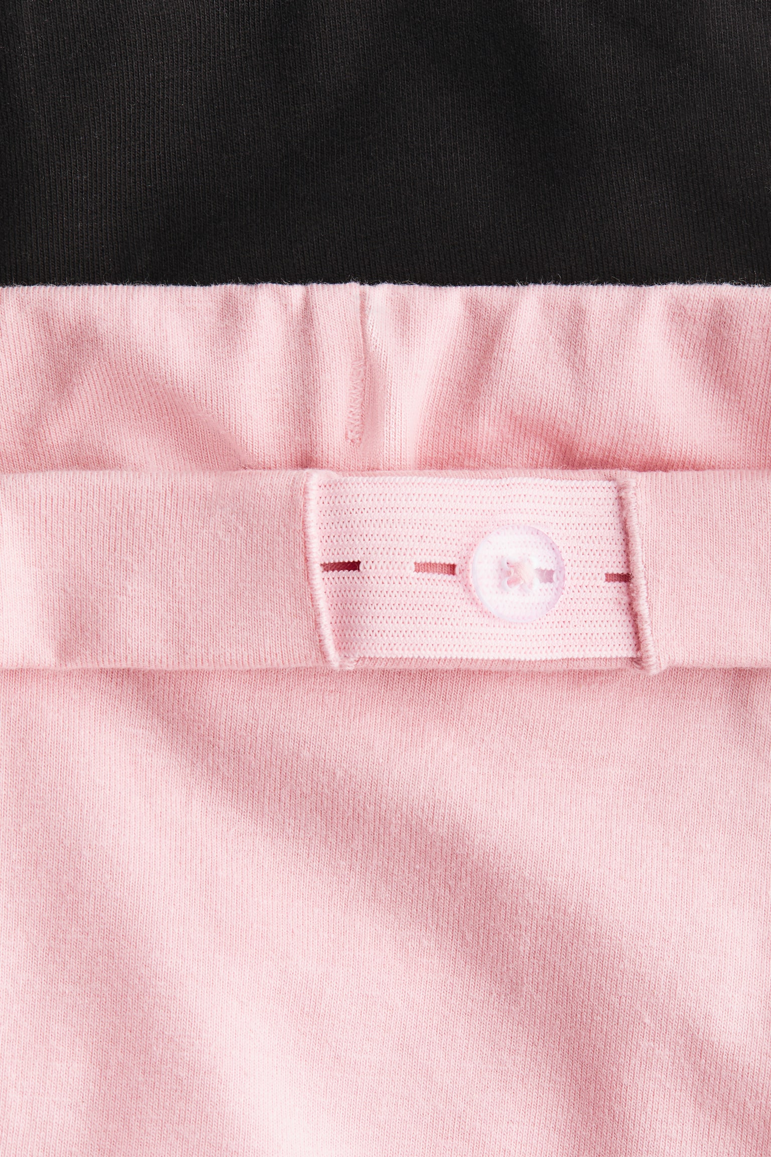 Leggings svasati in jersey 2 pezzi - Rosa chiaro/nero/Nero/Beige/Leopard print/Rosa polvere/leopardato/Rosa polvere/rosa chiaro/Rosso scuro/nero - 2