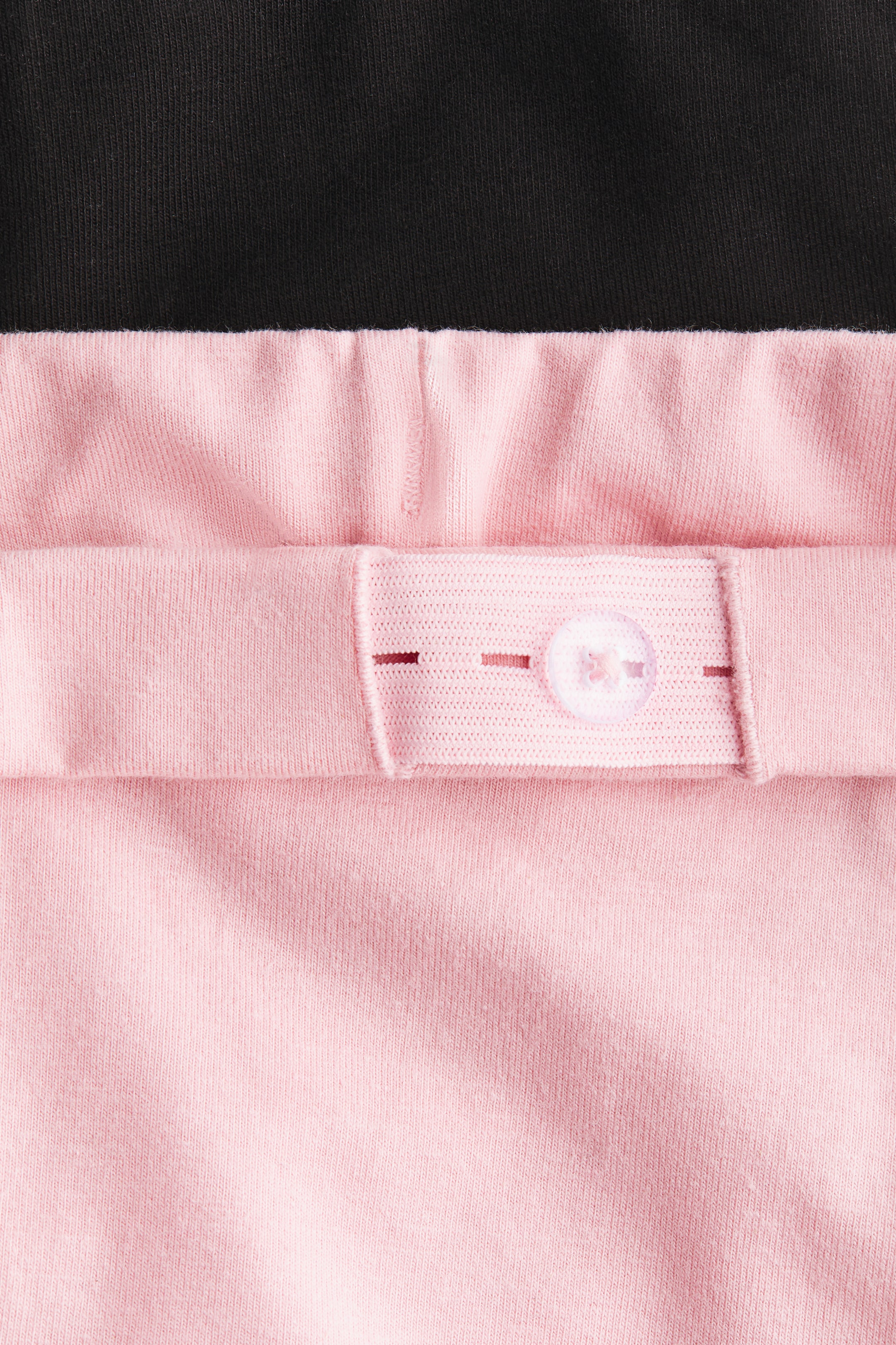 View larger image: 2-pack flared jersey leggings - Light pink/Black - Kids | H&M IN 2