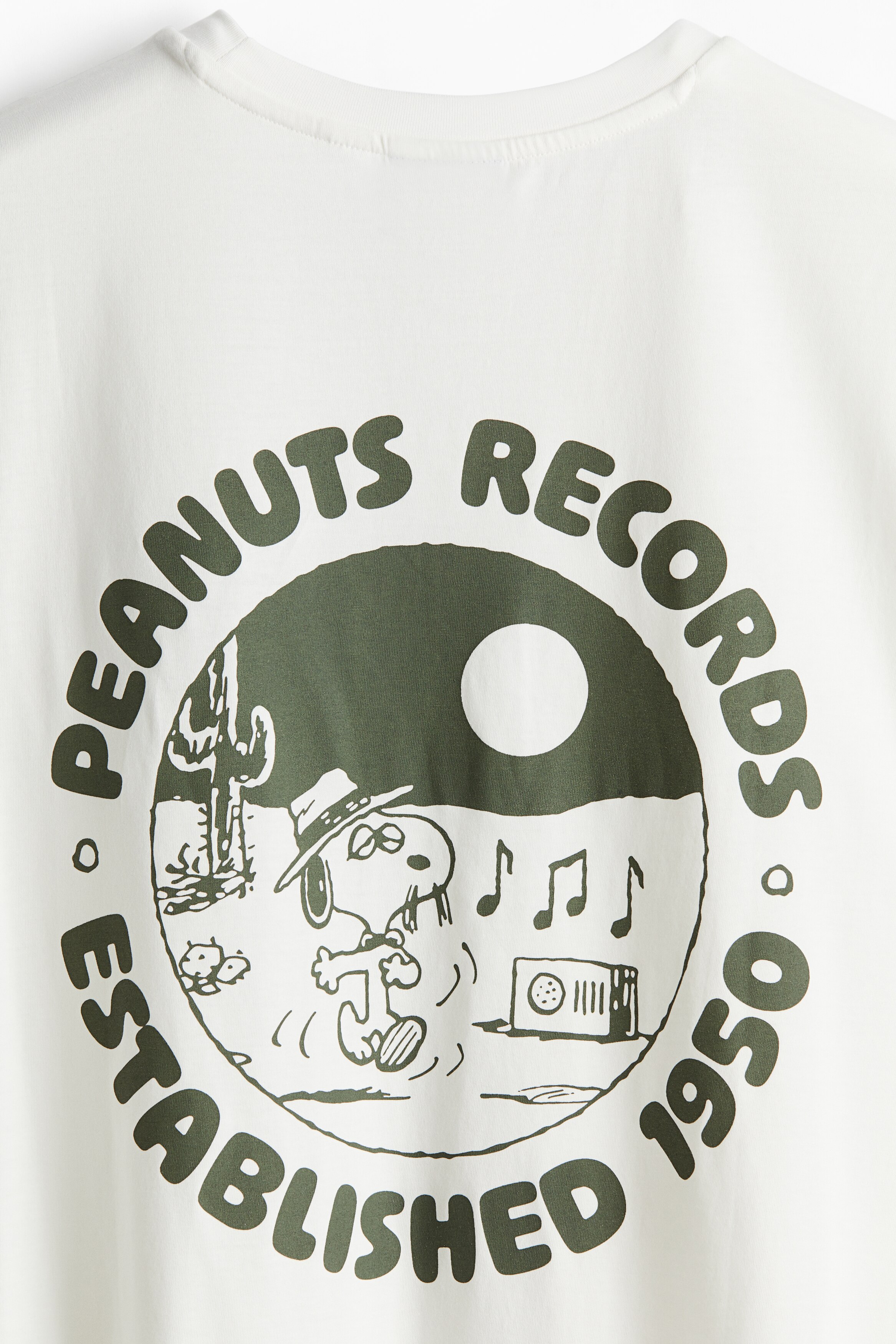 Men's White/Snoopy Regular Fit T-shirt | H&M CA