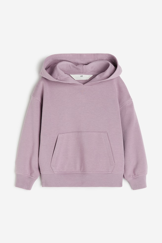 Oversized hoodie - Dusty purple/Light grey marl/Dark grey/Light beige - 2