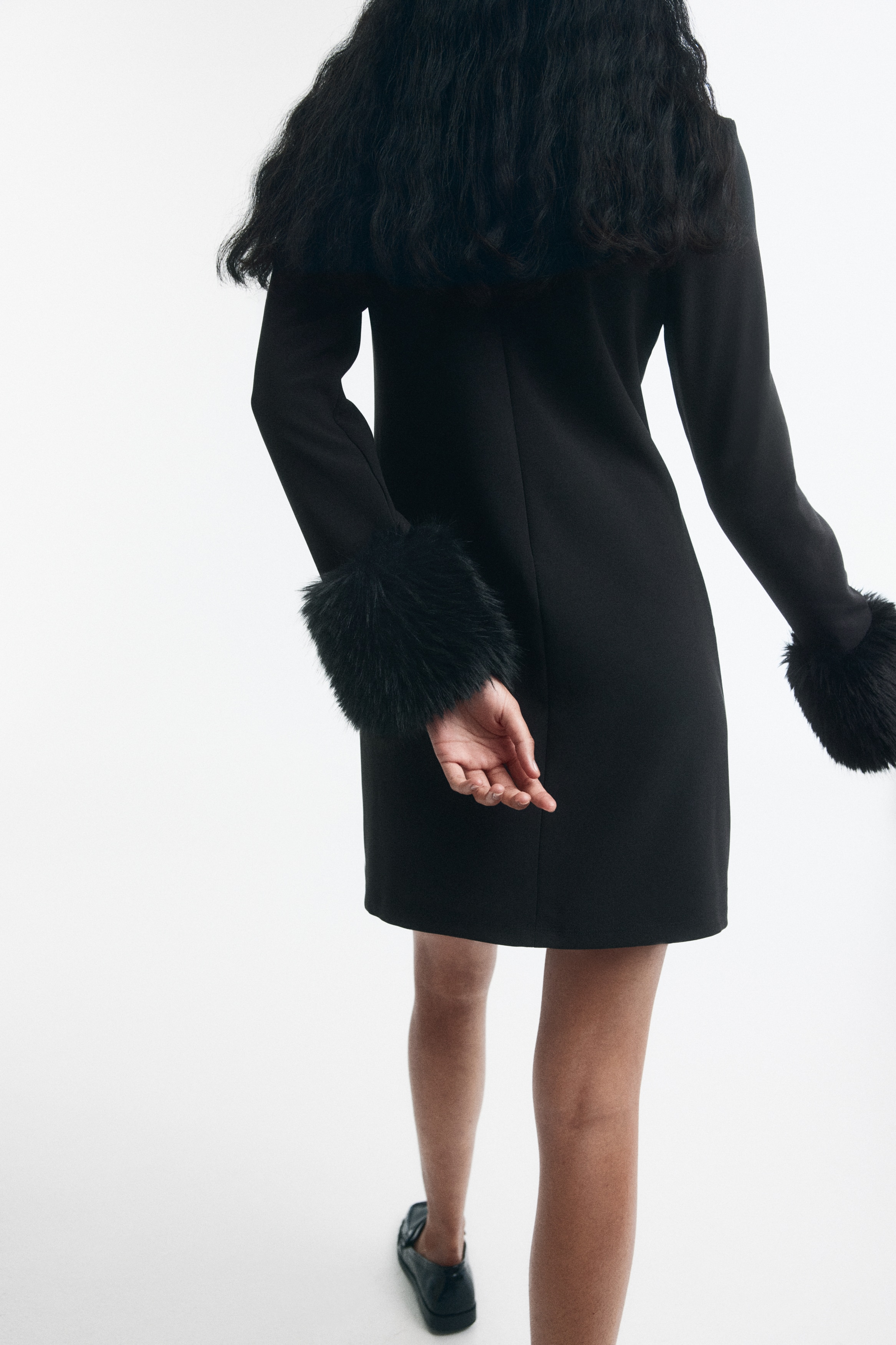 Women's Black Long-Sleeved Dress | H&M US Women's Black Long-Sleeved Dress | H&M US